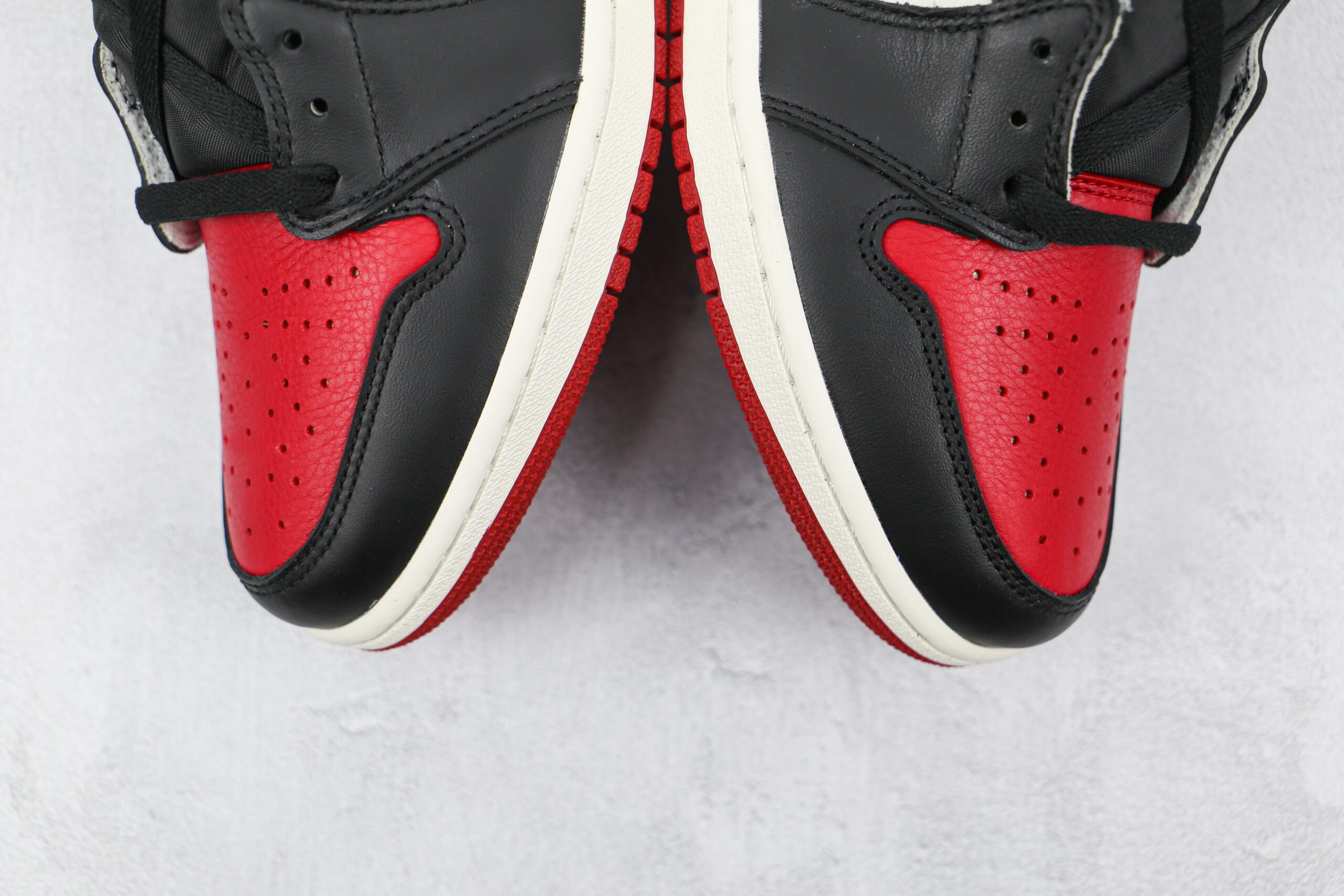 Jordan 1 Retro High Bred Toe - Imagem 7