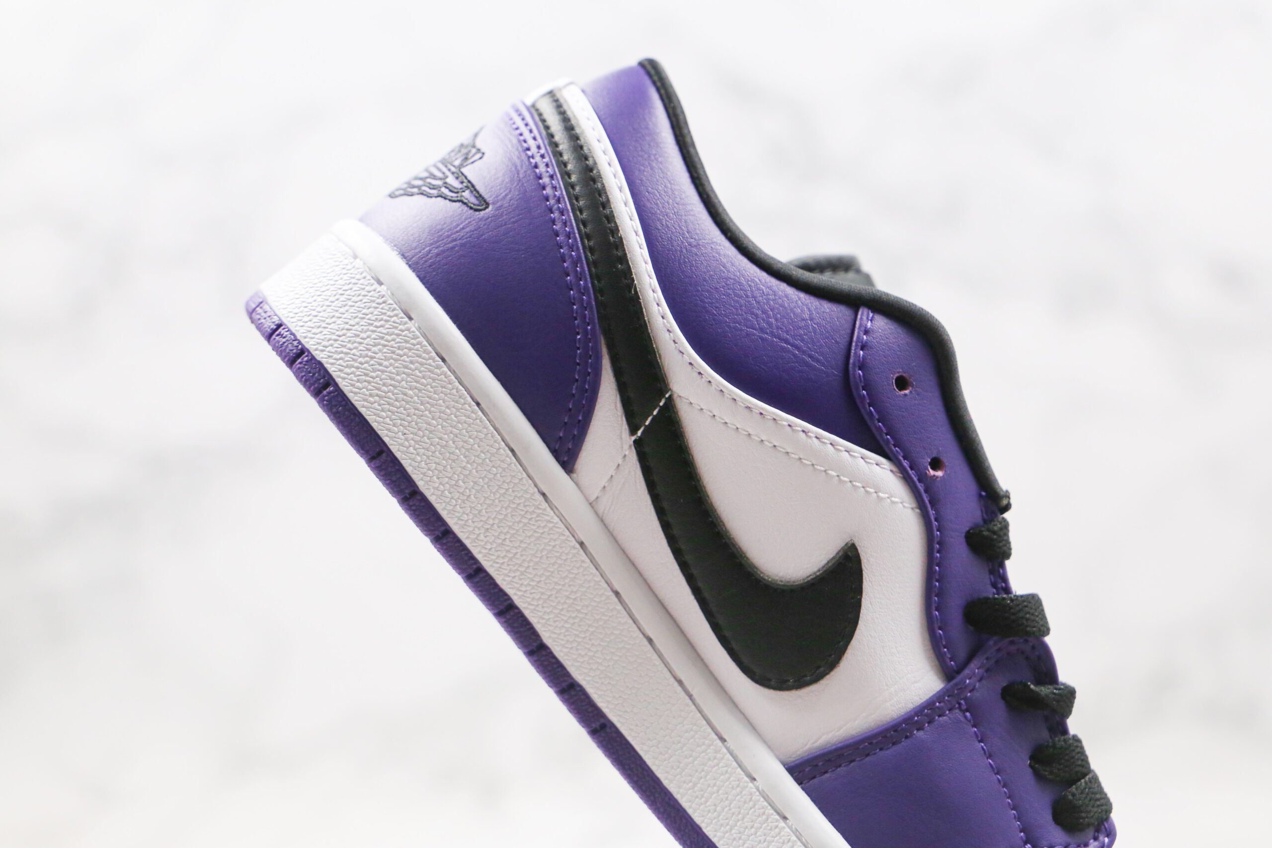 Jordan 1 Low Court Purple White - Imagem 3