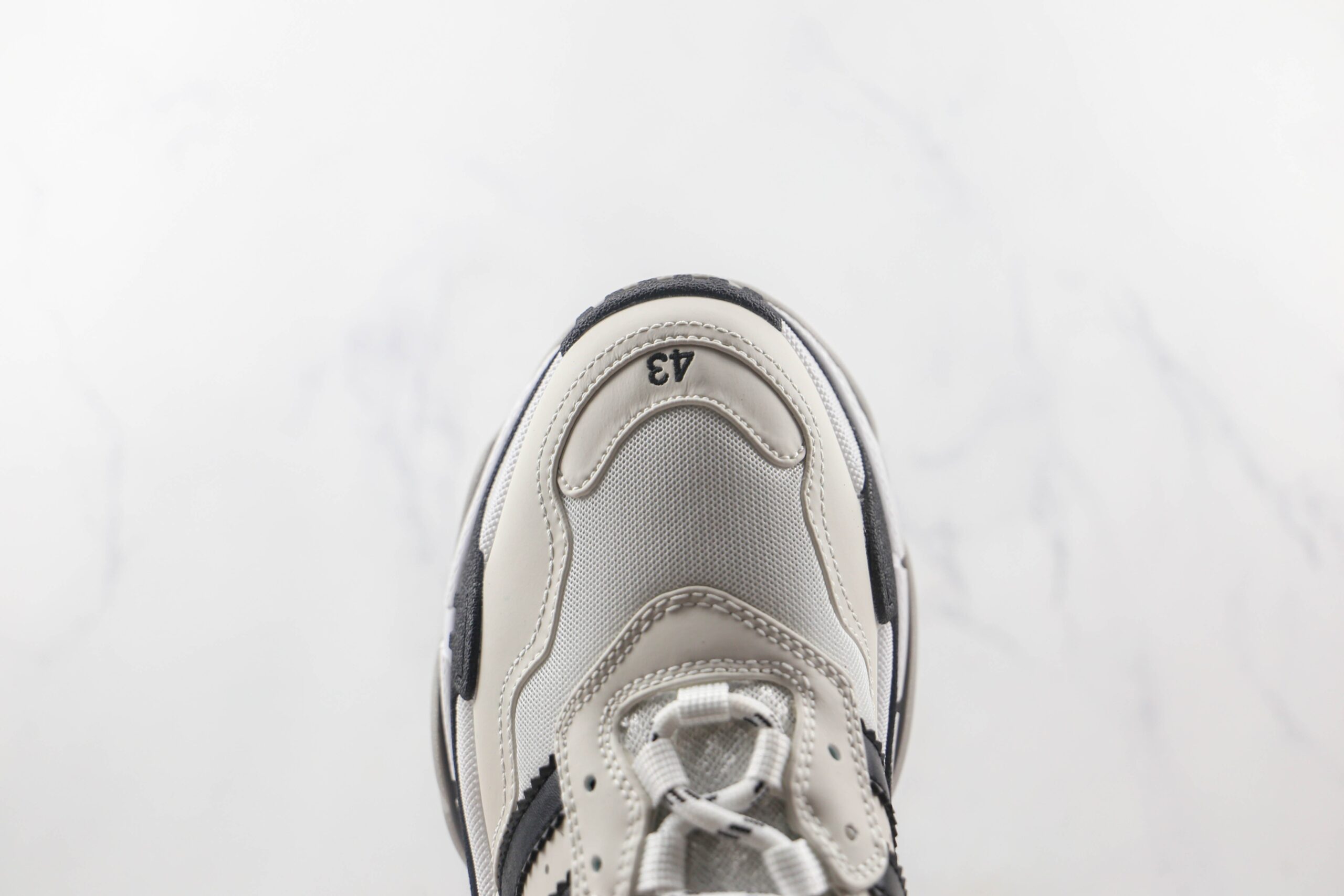 Balenciaga Adidas White Black - Imagem 3