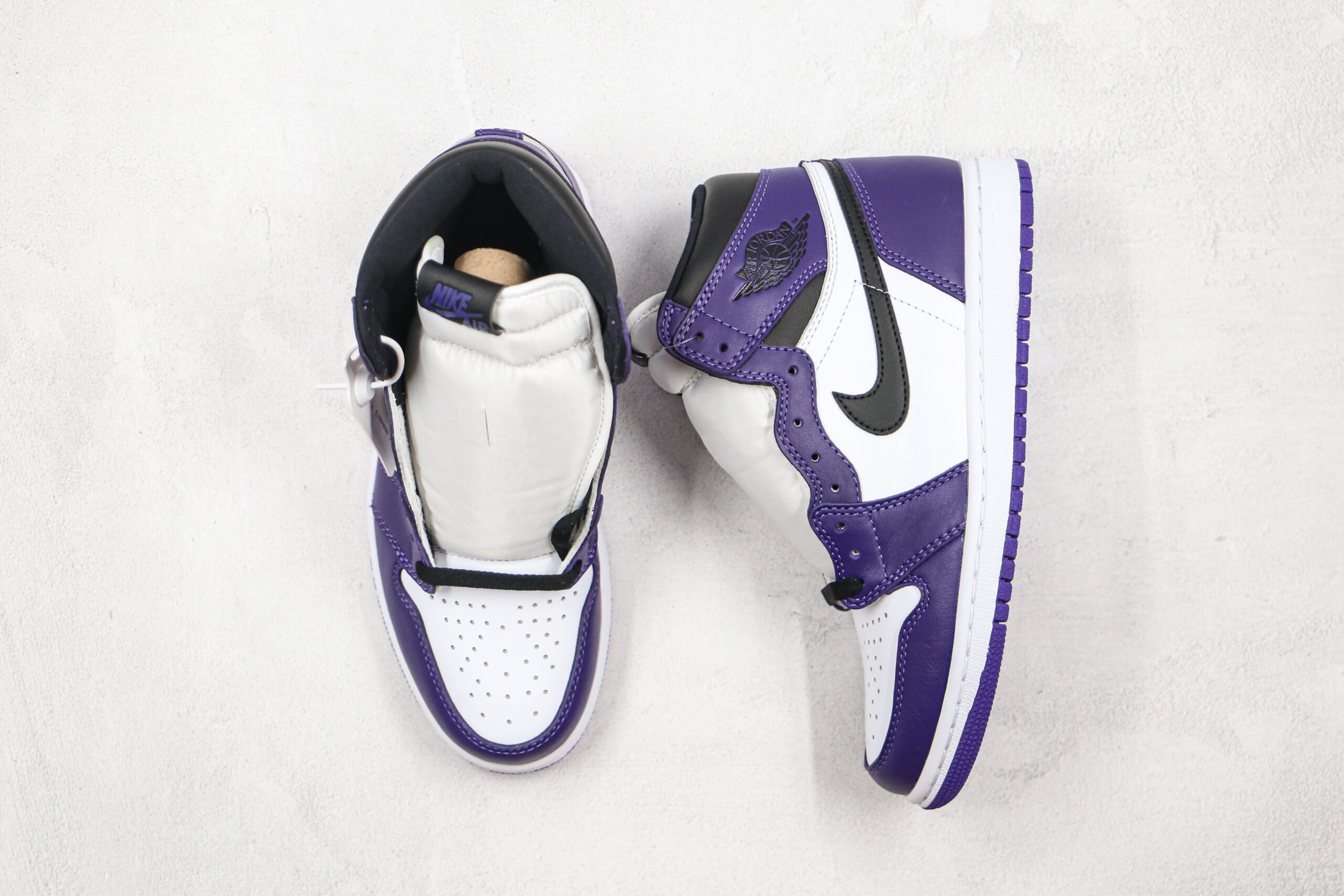 Jordan 1 Retro High Court Purple White - Imagem 3