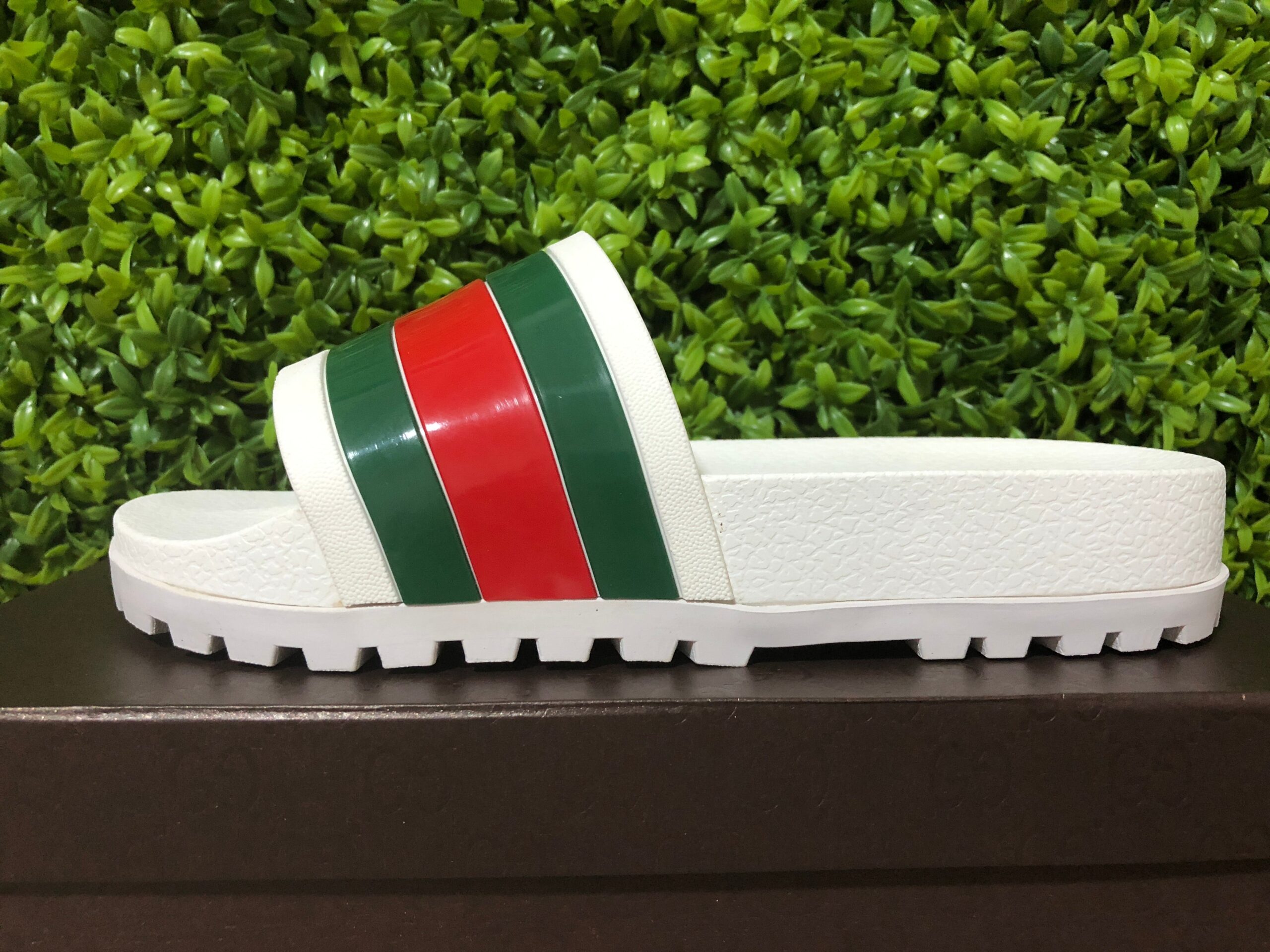 Gucci Web Slide Sandal White - Imagem 2