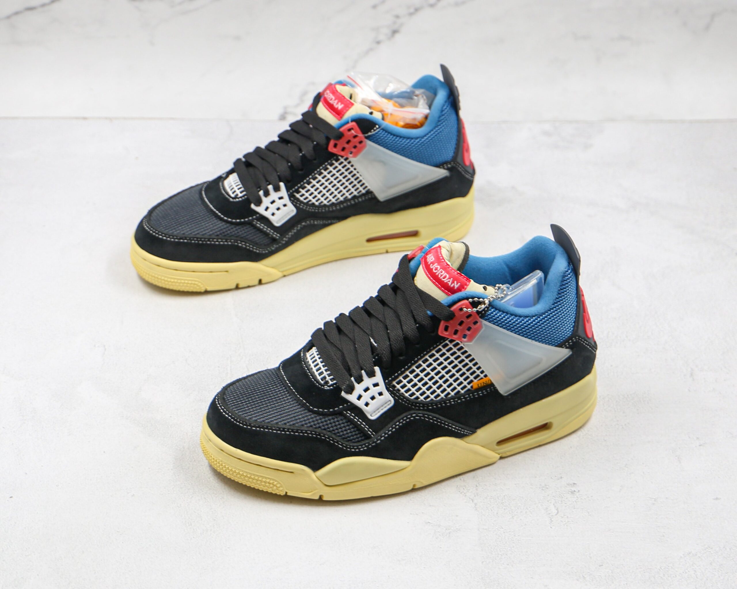 Jordan 4 Retro Union Off Noir - Imagem 5