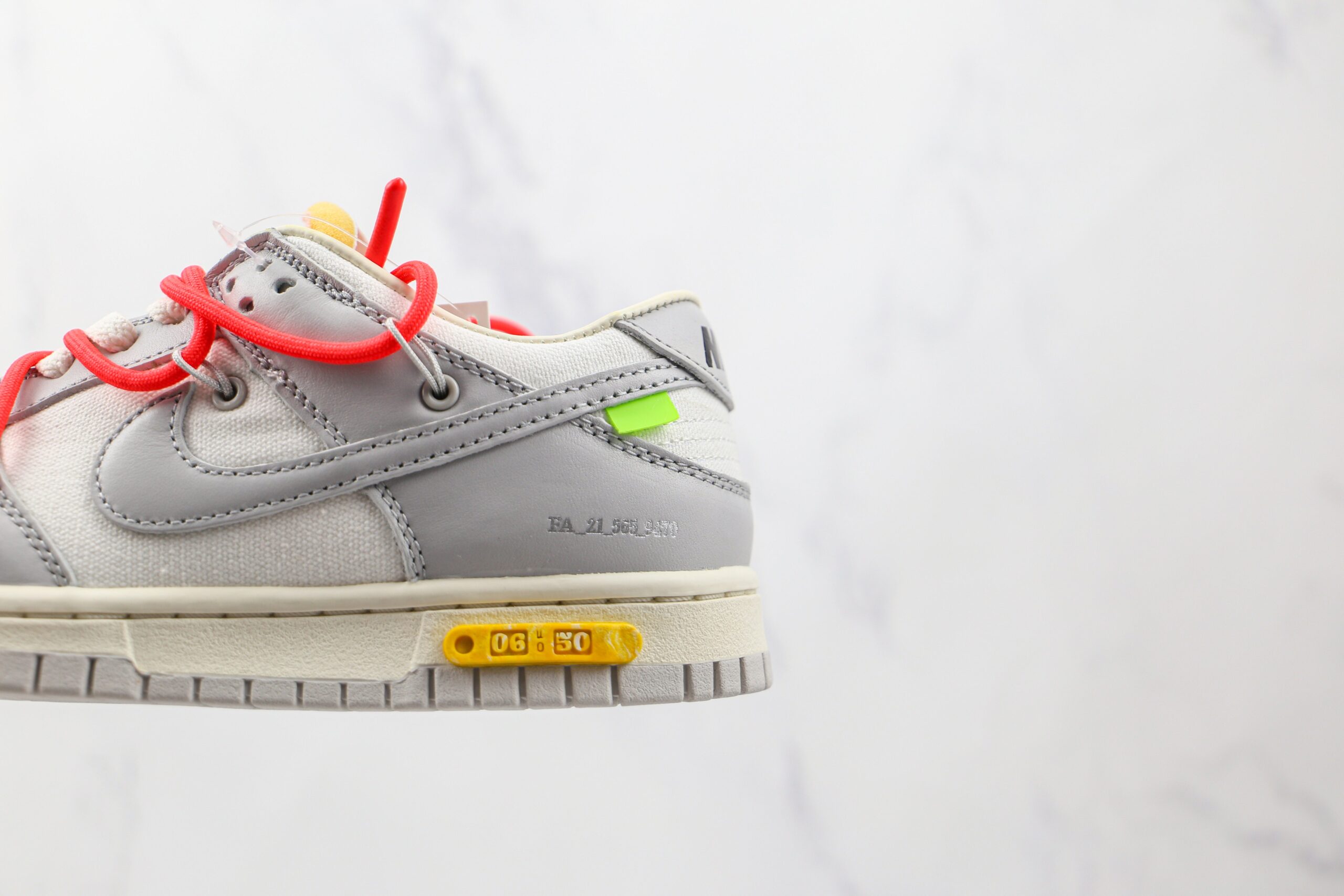 Nike Dunk Low Off White Lot 06:50 - Imagem 4