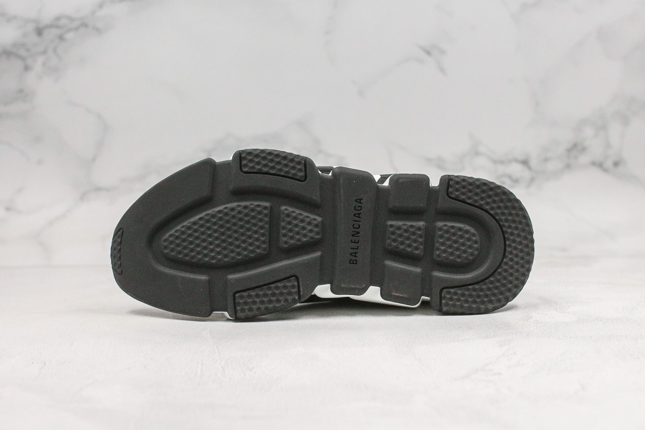 Balenciaga Speed Graffiti Trainer Black White - Imagem 5