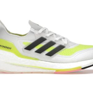 Adidas Ultraboost 21 Solar Yellow White