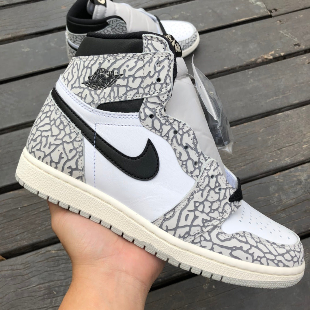 Jordan 1 Retro High OG White Cement - Imagem 2