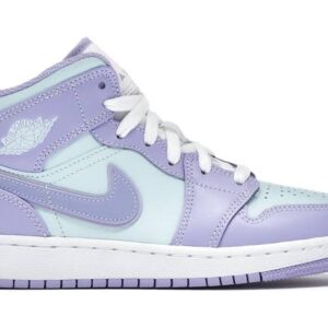 Jordan 1 Mid Purple Aqua