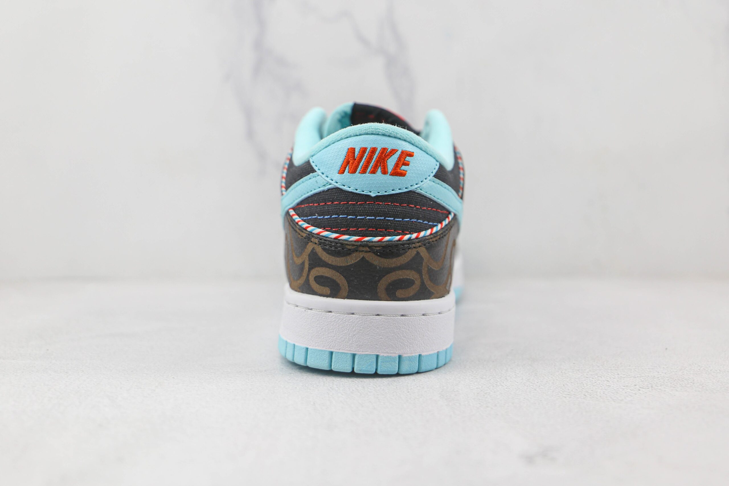 Nike Dunk Low Barber Shop Black - Imagem 5