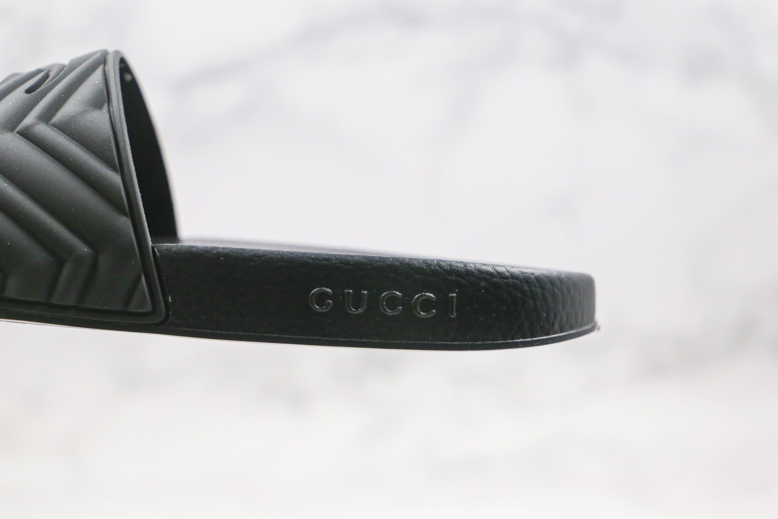 Gucci Matelasse Slide Black - Imagem 6