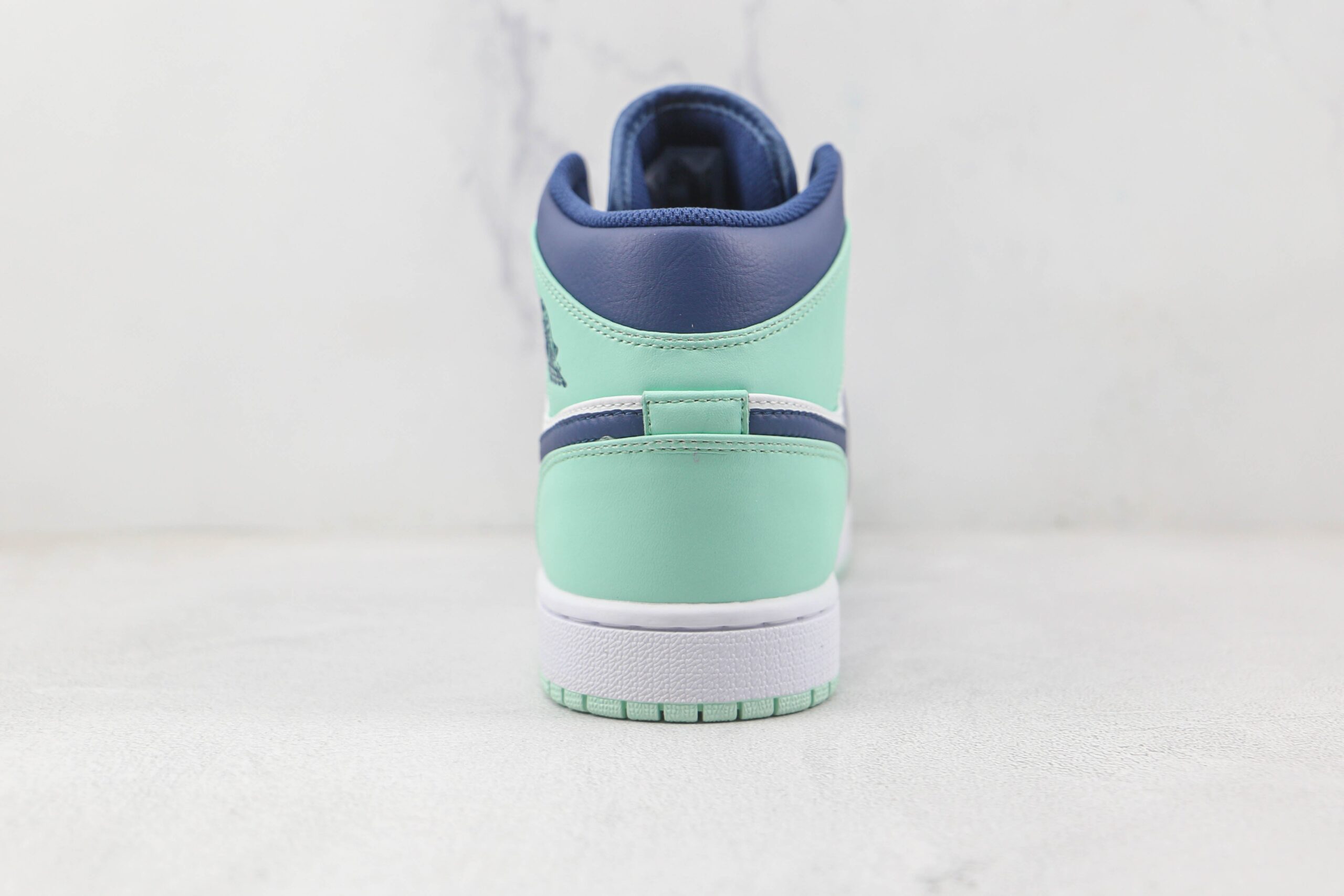 Jordan 1 Mid Mystic Navy Mint Foam - Imagem 4