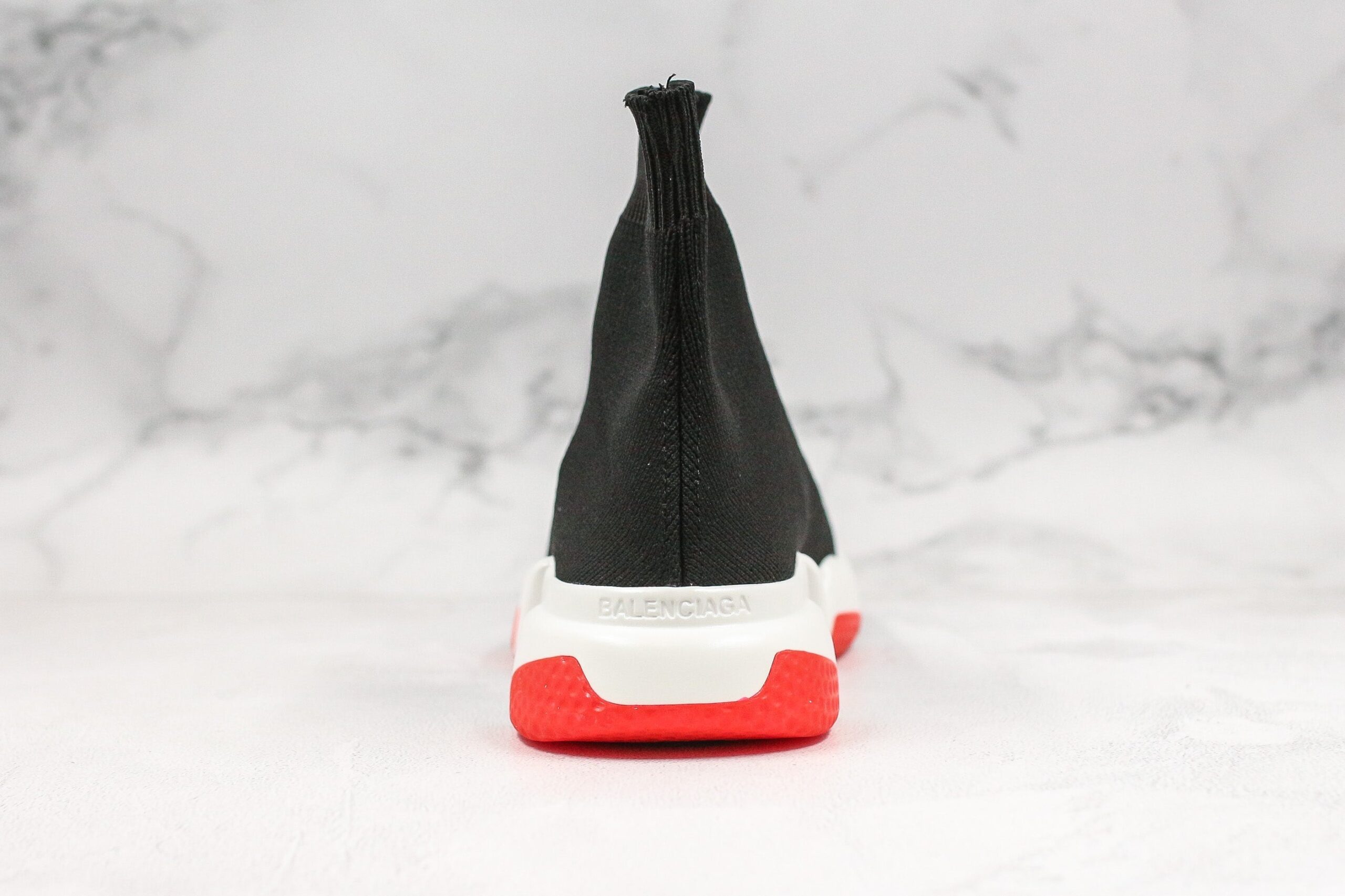 Balenciaga Speed Trainer Black Red - Imagem 4