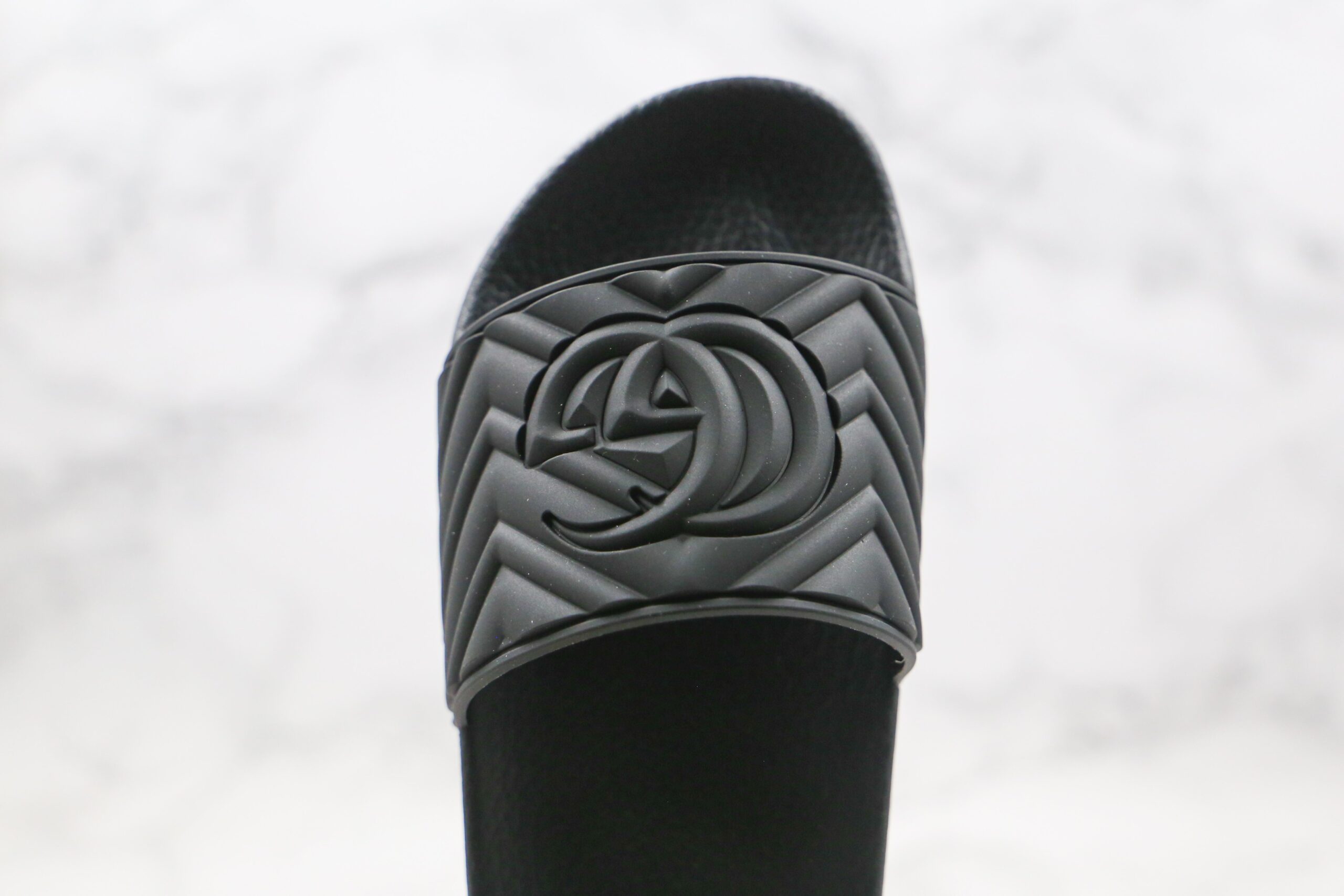 Gucci Matelasse Slide Black - Imagem 3