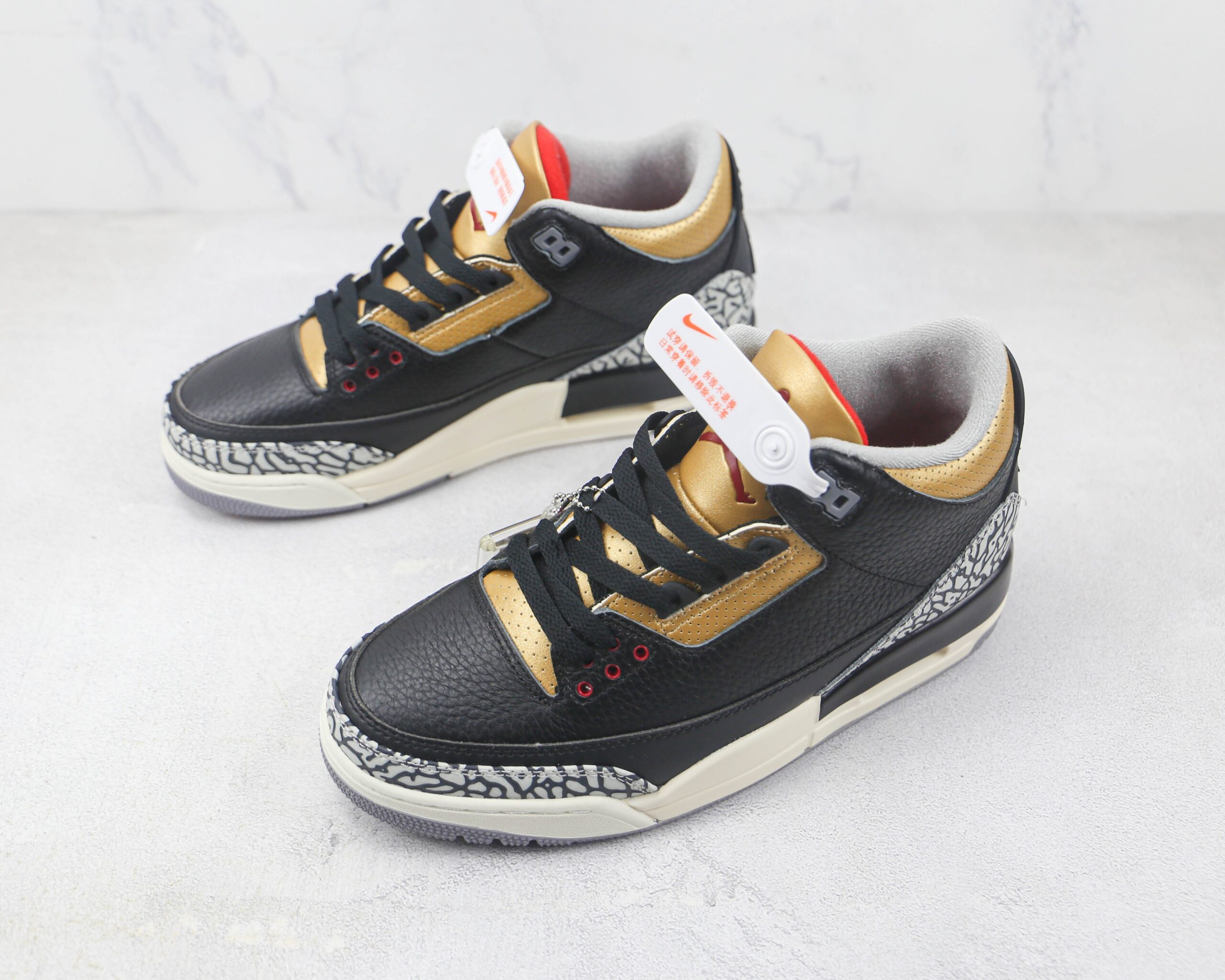 Jordan 3 Retro Cement Gold - Imagem 3