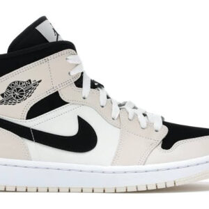 Jordan 1 Mid Barely Orange Light Violet