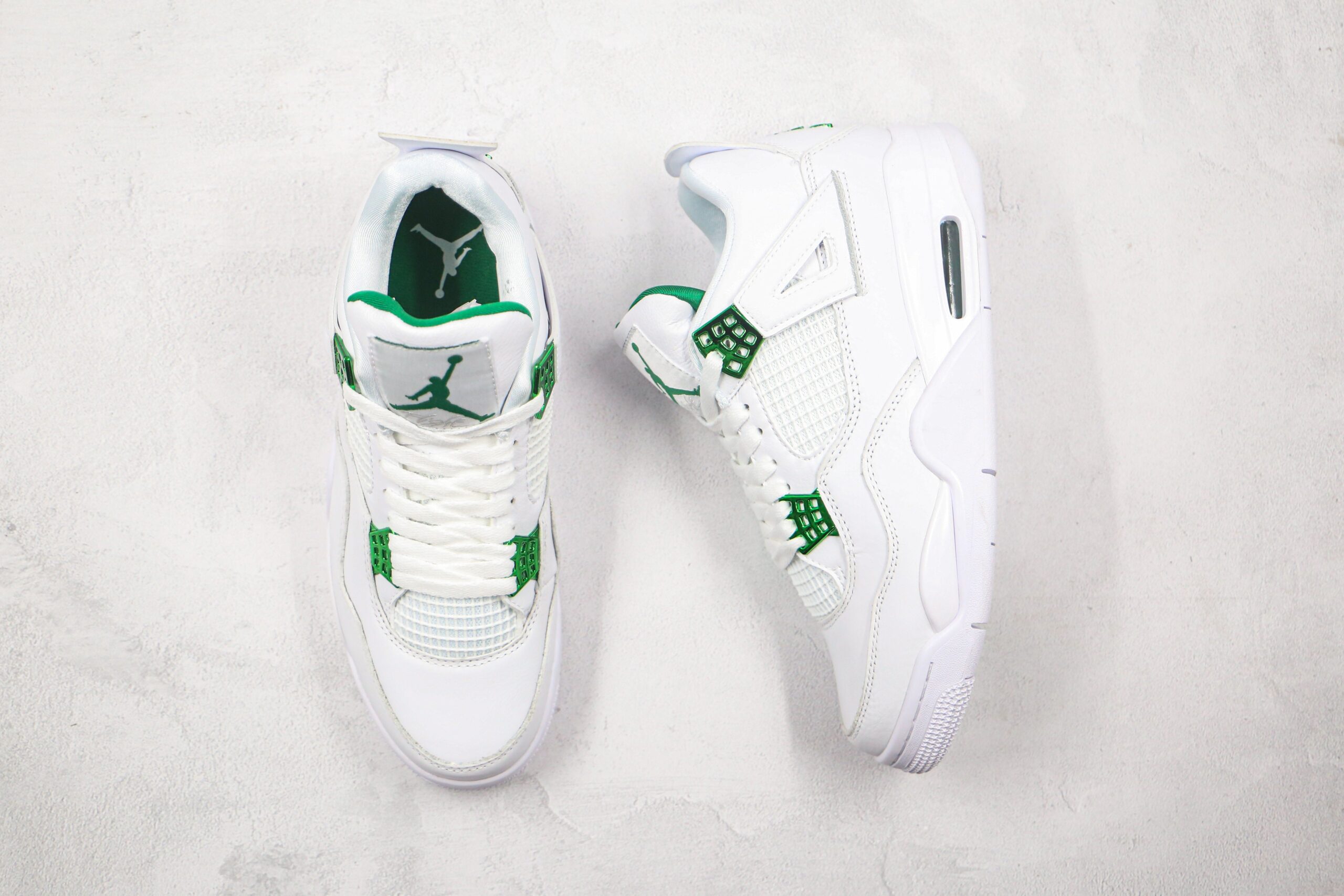Jordan 4 Retro Metallic Green - Imagem 3