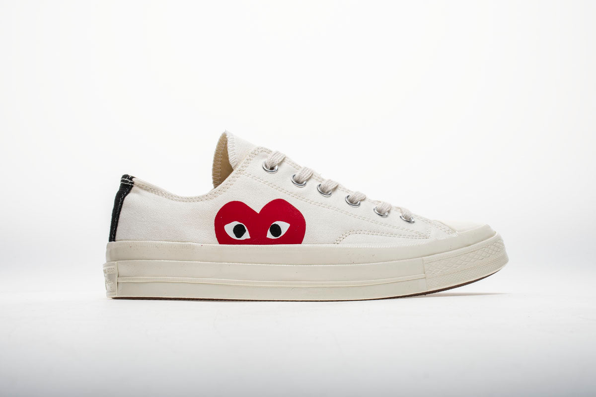 Converse Chuck Taylor All Star 70s Ox Comme des Garçons Play White - Imagem 2