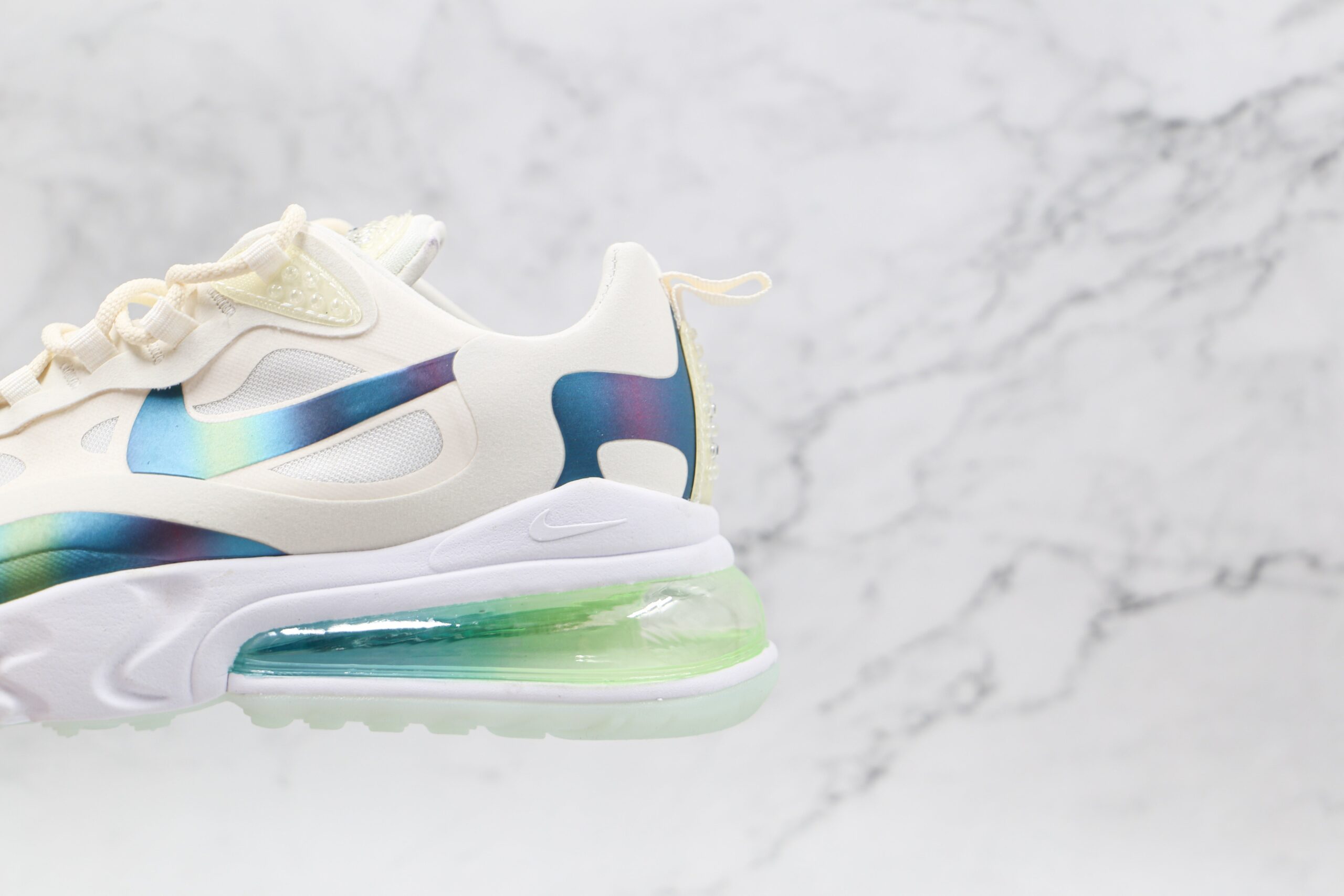 Nike Air Max 270 React Bubble Pack White - Imagem 4