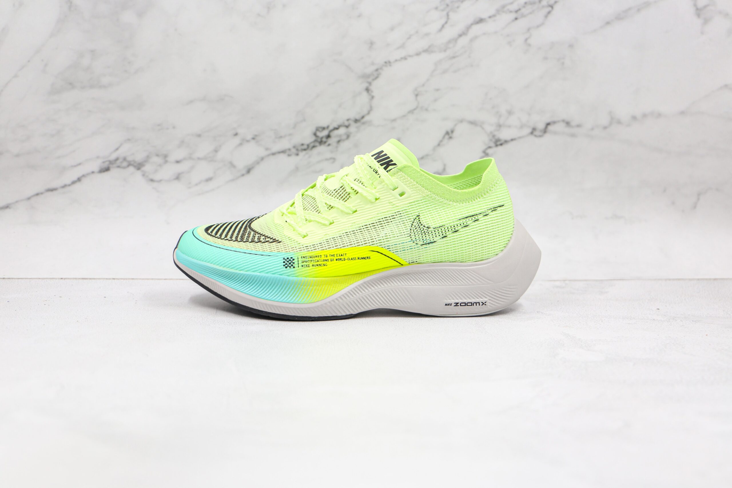 Nike ZoomX Vaporfly Next% 2 Barely Volt Turquoise - Imagem 2