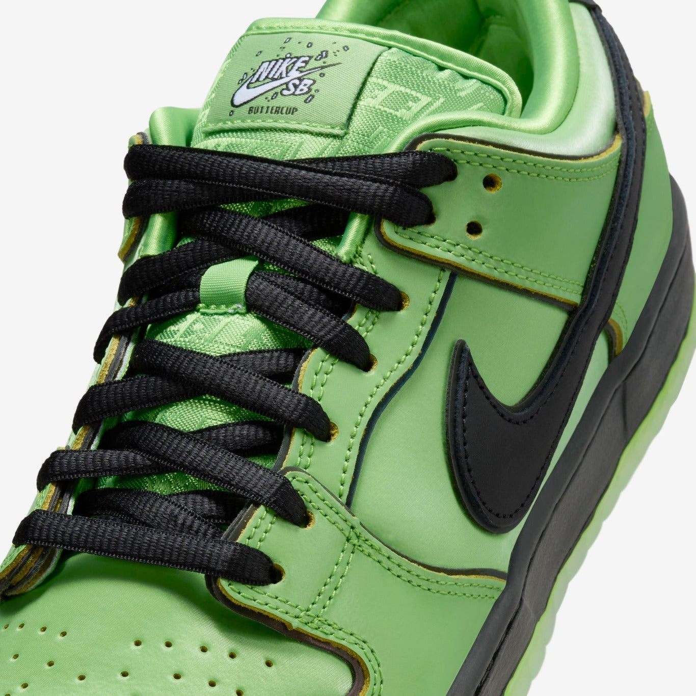 Nike SB Dunk Low The Powerpuff Girls Buttercup - Imagem 5