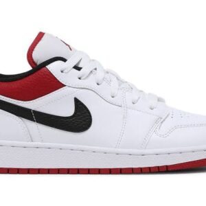 Jordan 1 Low White Gym Red