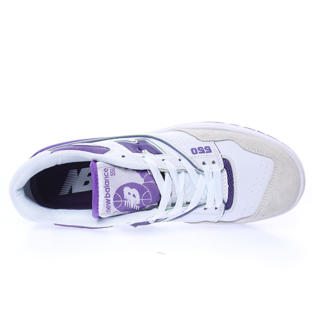 New Balance 550 Purple White - Imagem 3
