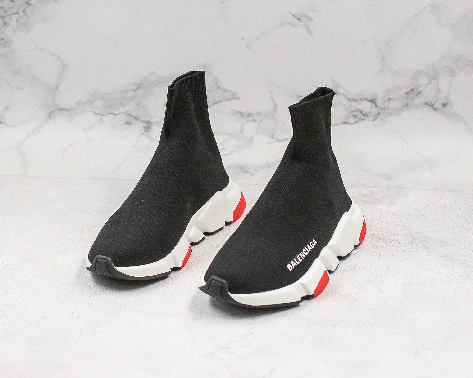 Balenciaga Speed Trainer Black Red - Imagem 6