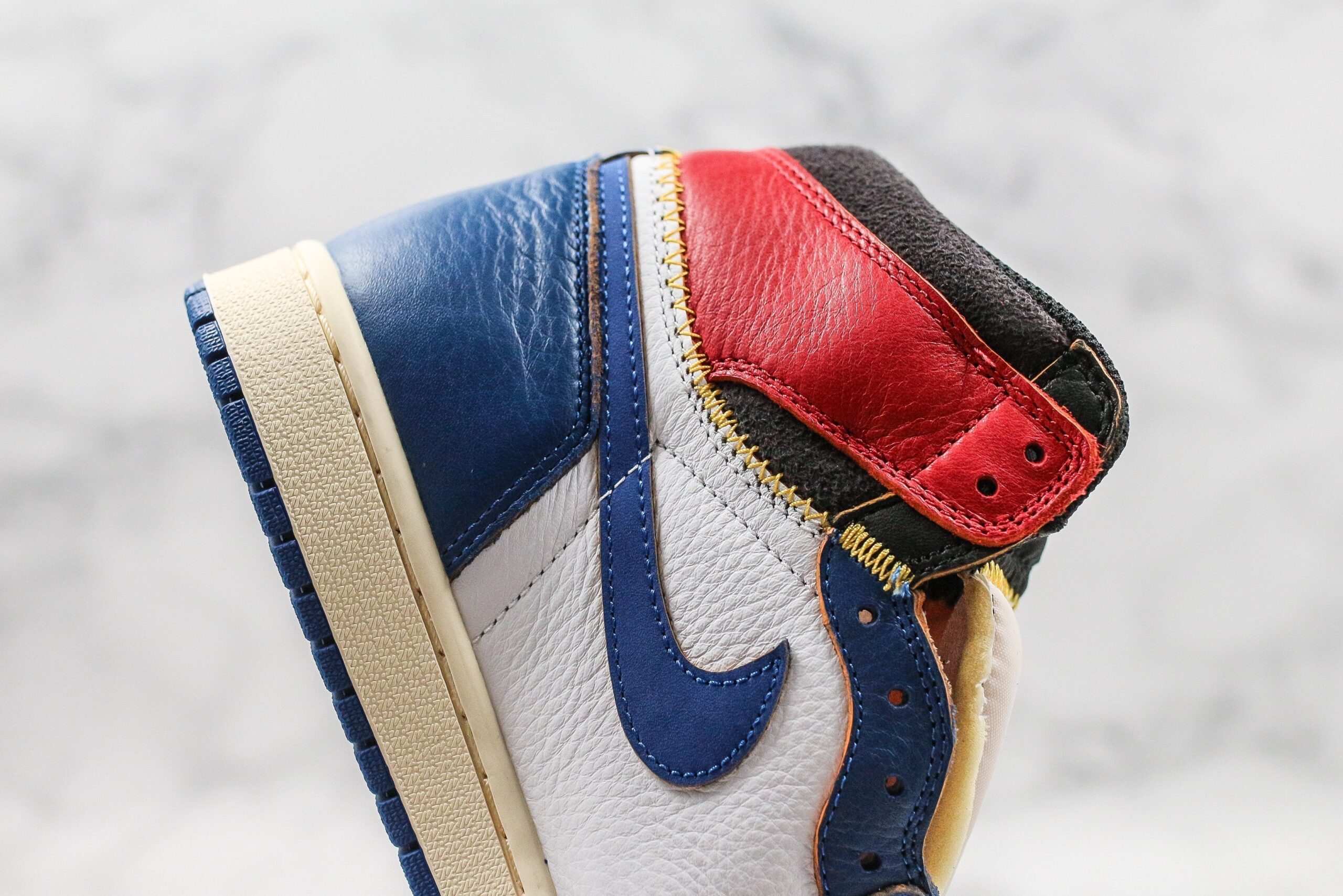 Jordan 1 Retro High Union Los Angeles Blue Toe - Imagem 7