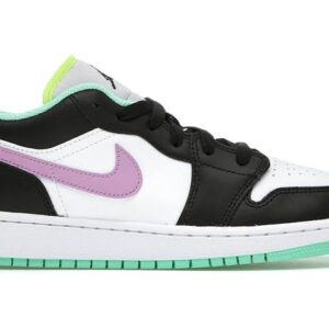Jordan 1 Low Green Glow Violet Shock