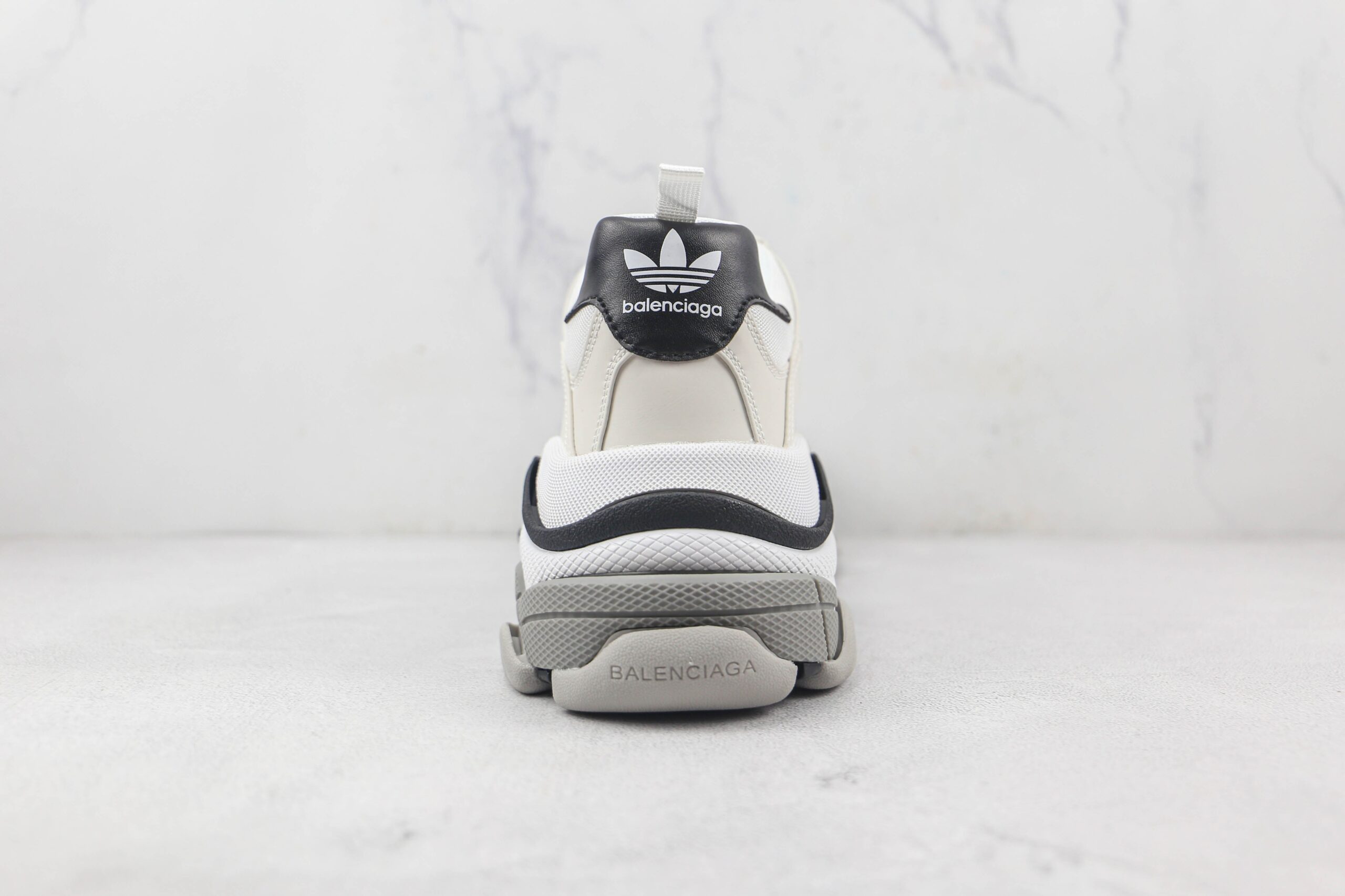 Balenciaga Adidas White Black - Imagem 4