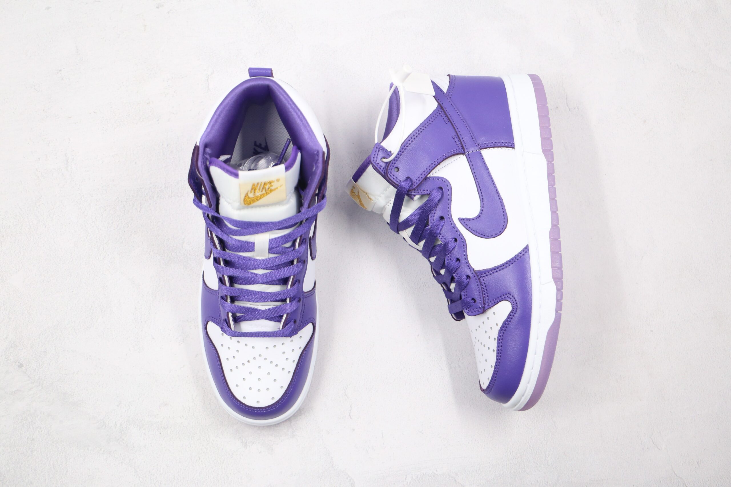 Nike Dunk High Varsity Purple - Imagem 6