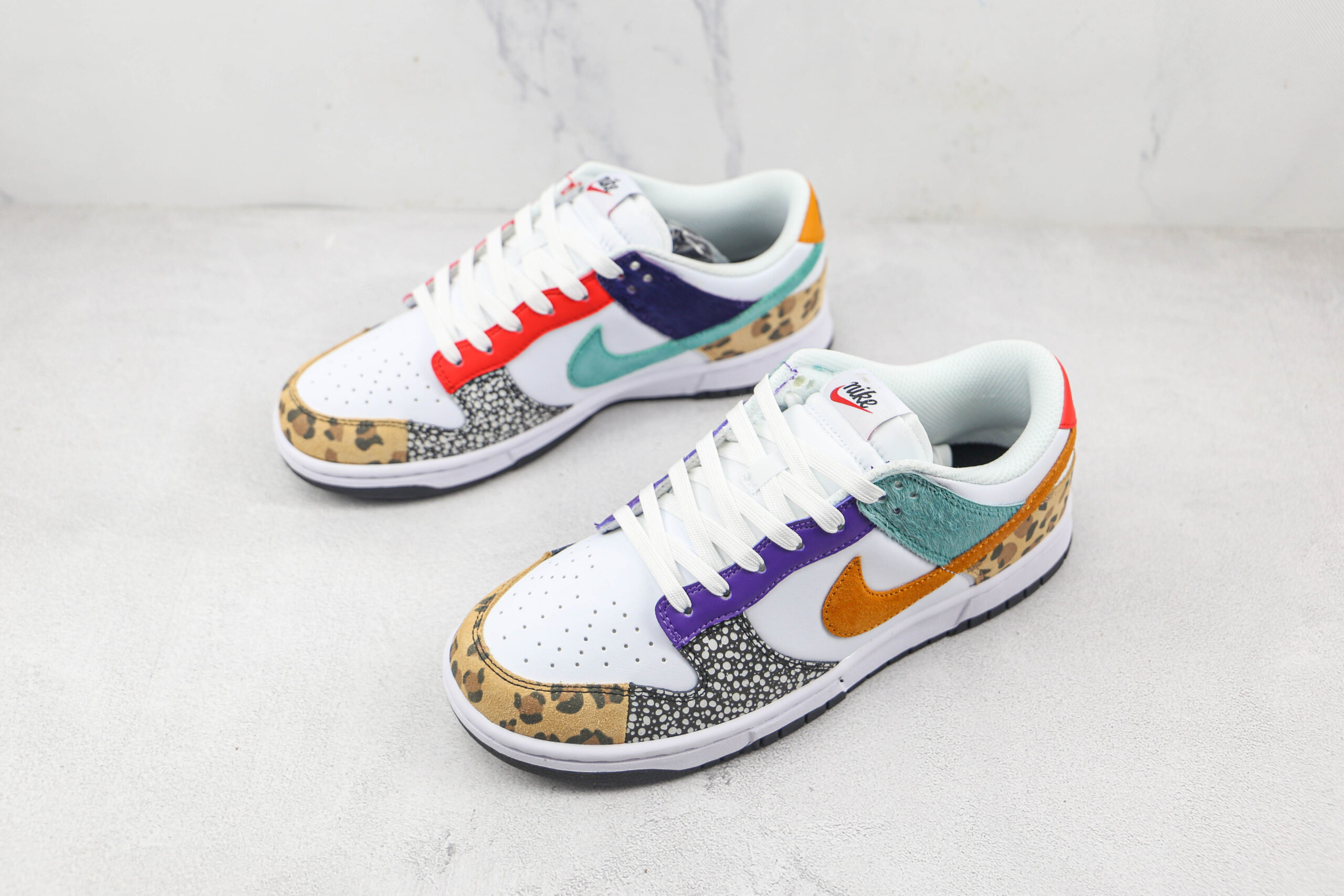 Nike Dunk Low Safari Mix - Imagem 6