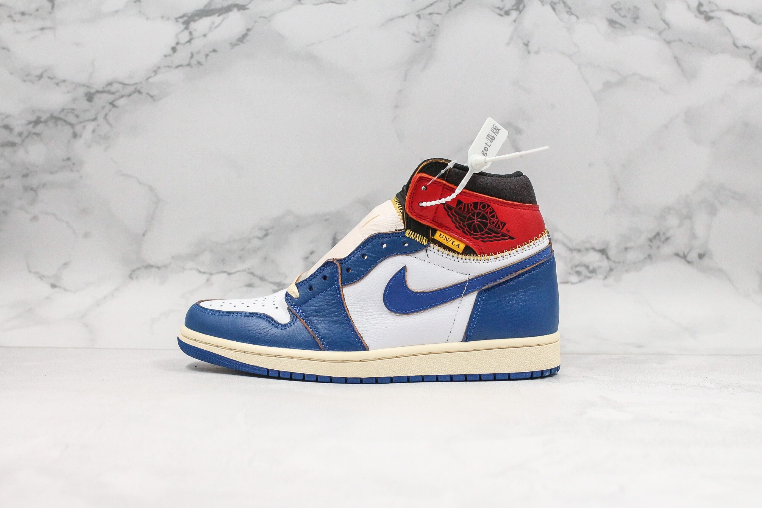 Jordan 1 Retro High Union Los Angeles Blue Toe - Imagem 2