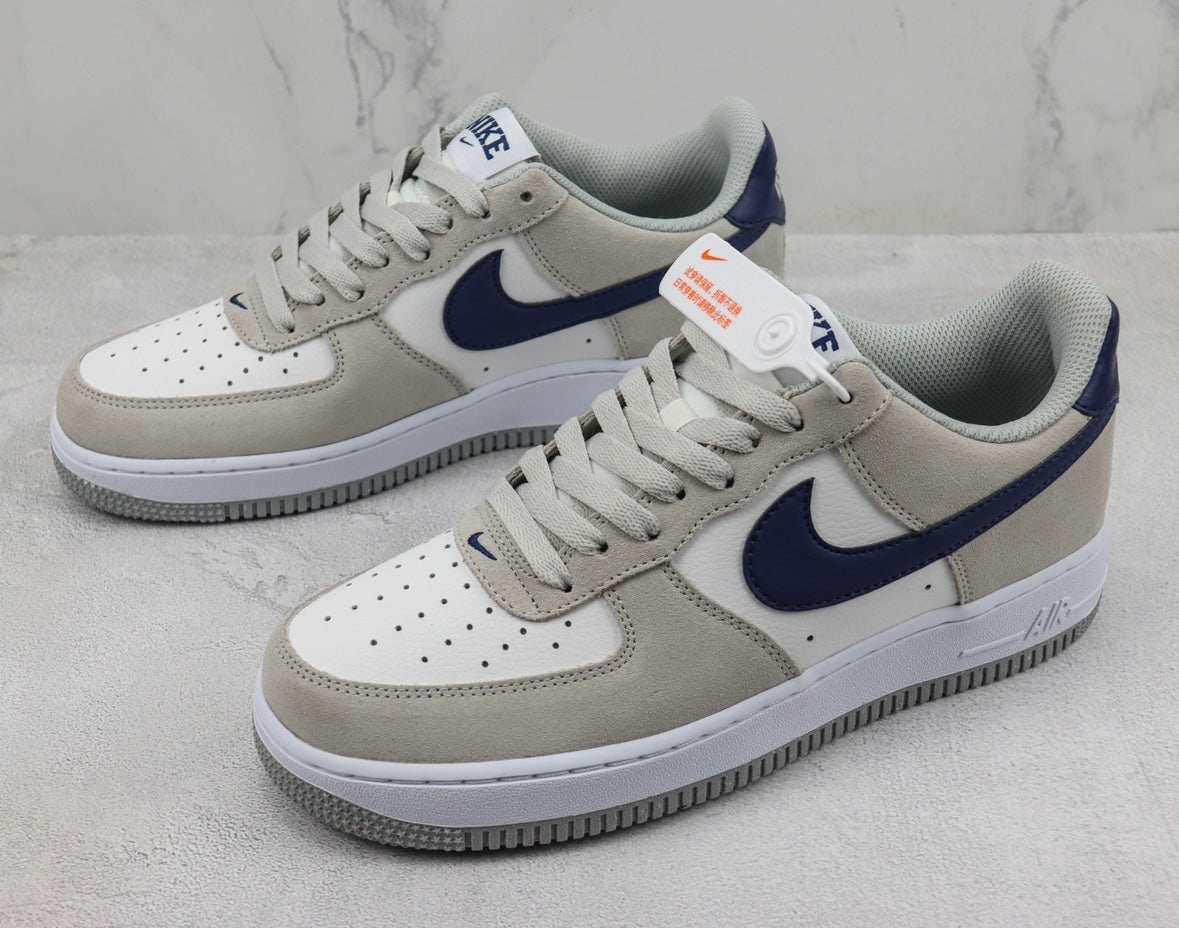 Nike Air Force 1 Low Light Smoke Grey Midnight Navy - Imagem 3
