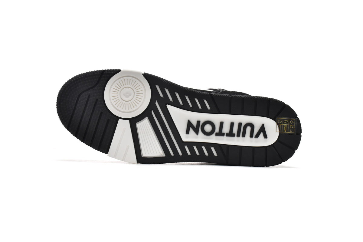 Louis Vuitton Trainer White Black - Imagem 7
