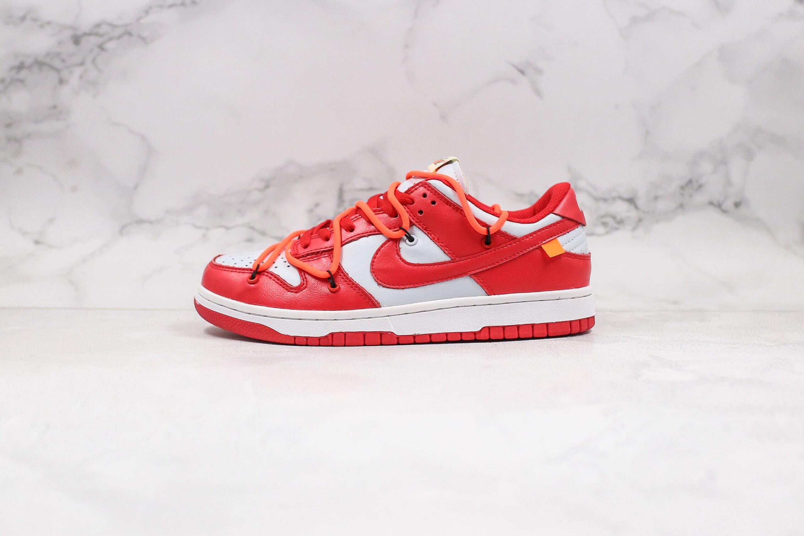 Nike Dunk Low Off White University Red - Imagem 2