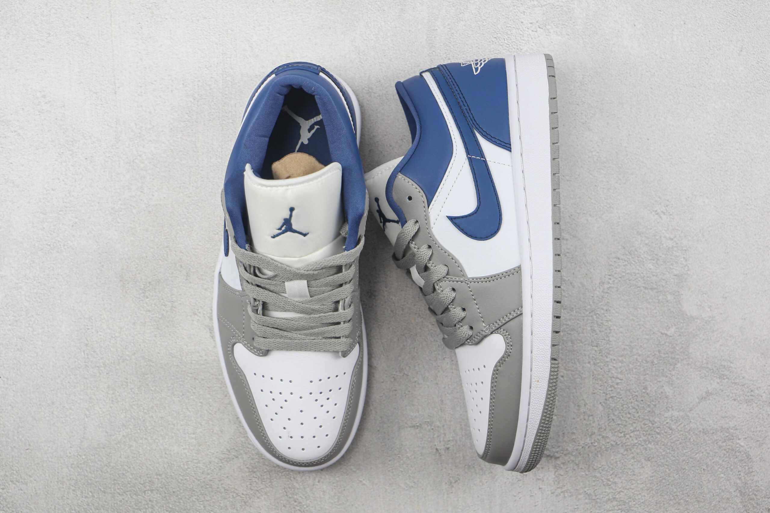 Jordan 1 Low Stealth French Blue - Imagem 4