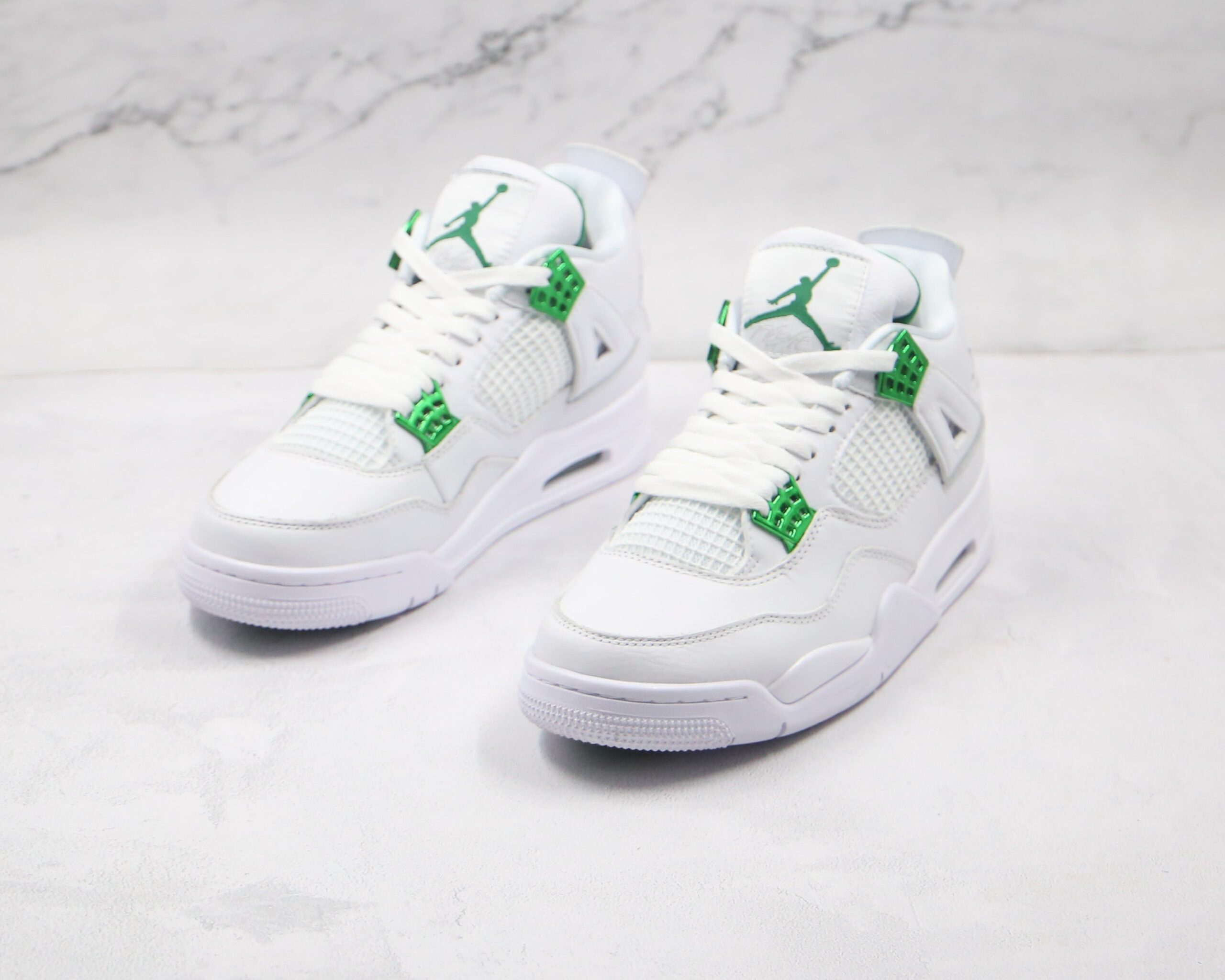 Jordan 4 Retro Metallic Green - Imagem 4