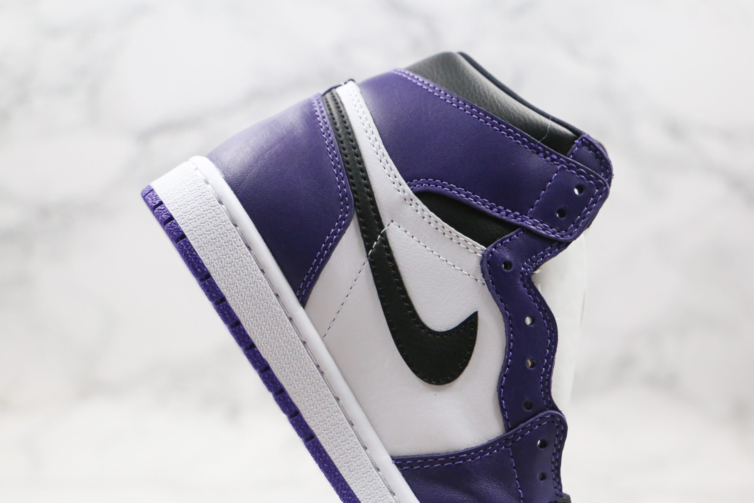 Jordan 1 Retro High Court Purple White - Imagem 8