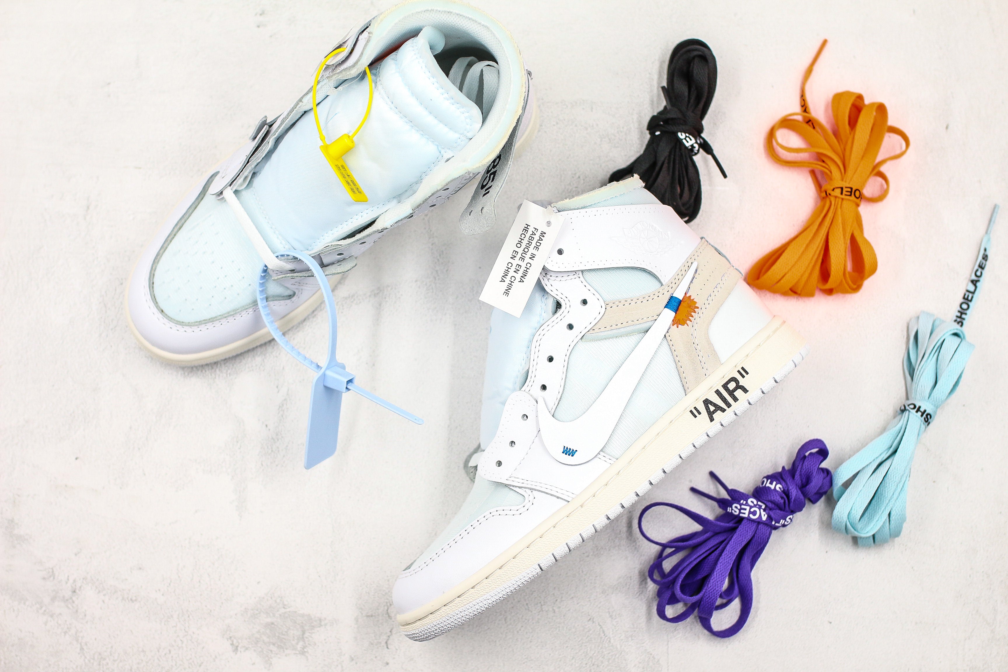 Nike Jordan 1 Retro High x Off White White - Imagem 6