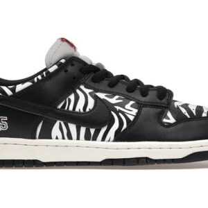Nike SB Dunk Low Quartersnacks Zebra