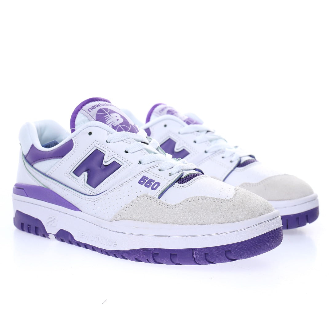 New Balance 550 Purple White - Imagem 2