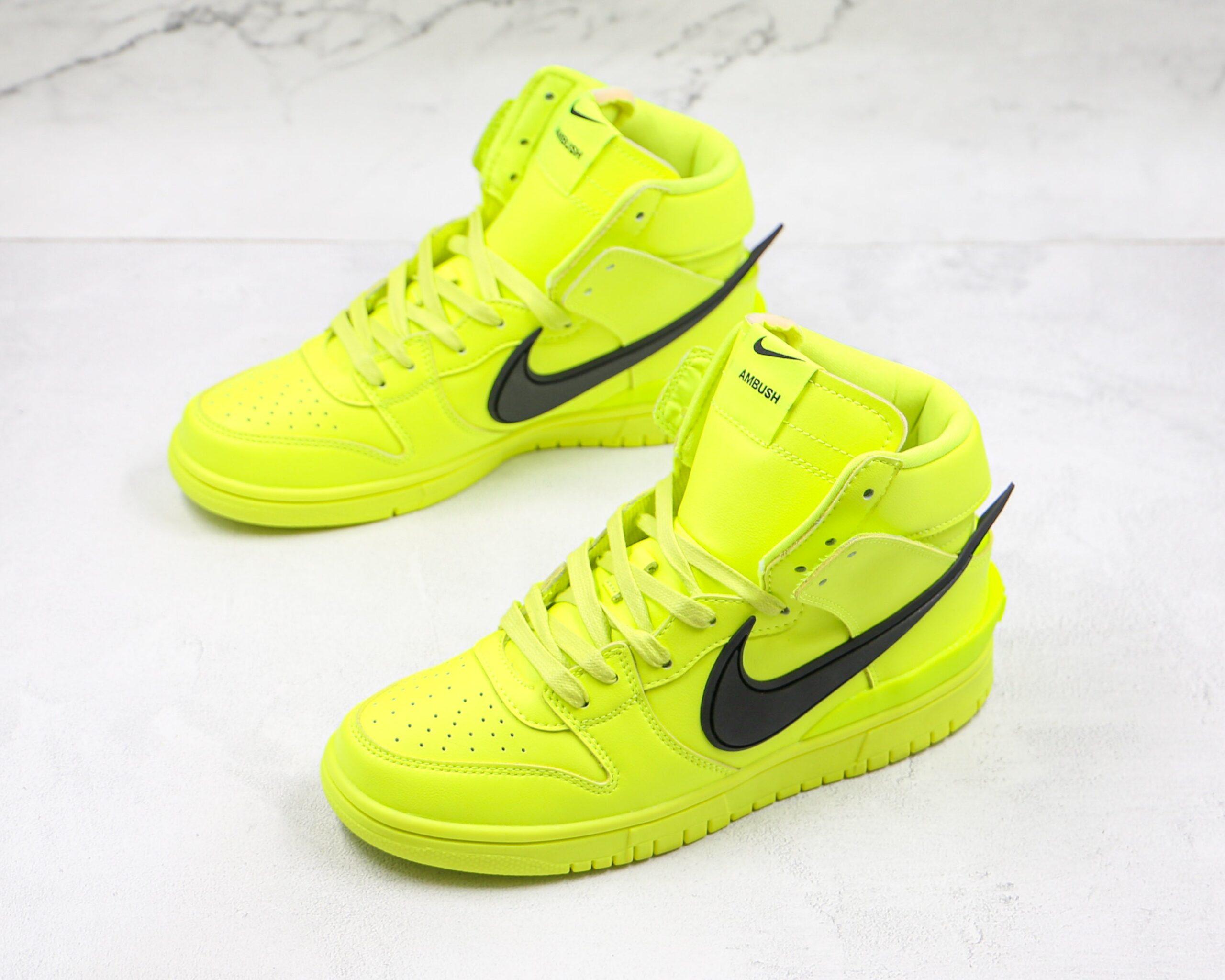 Nike Dunk High Ambush Flash Lime - Imagem 6