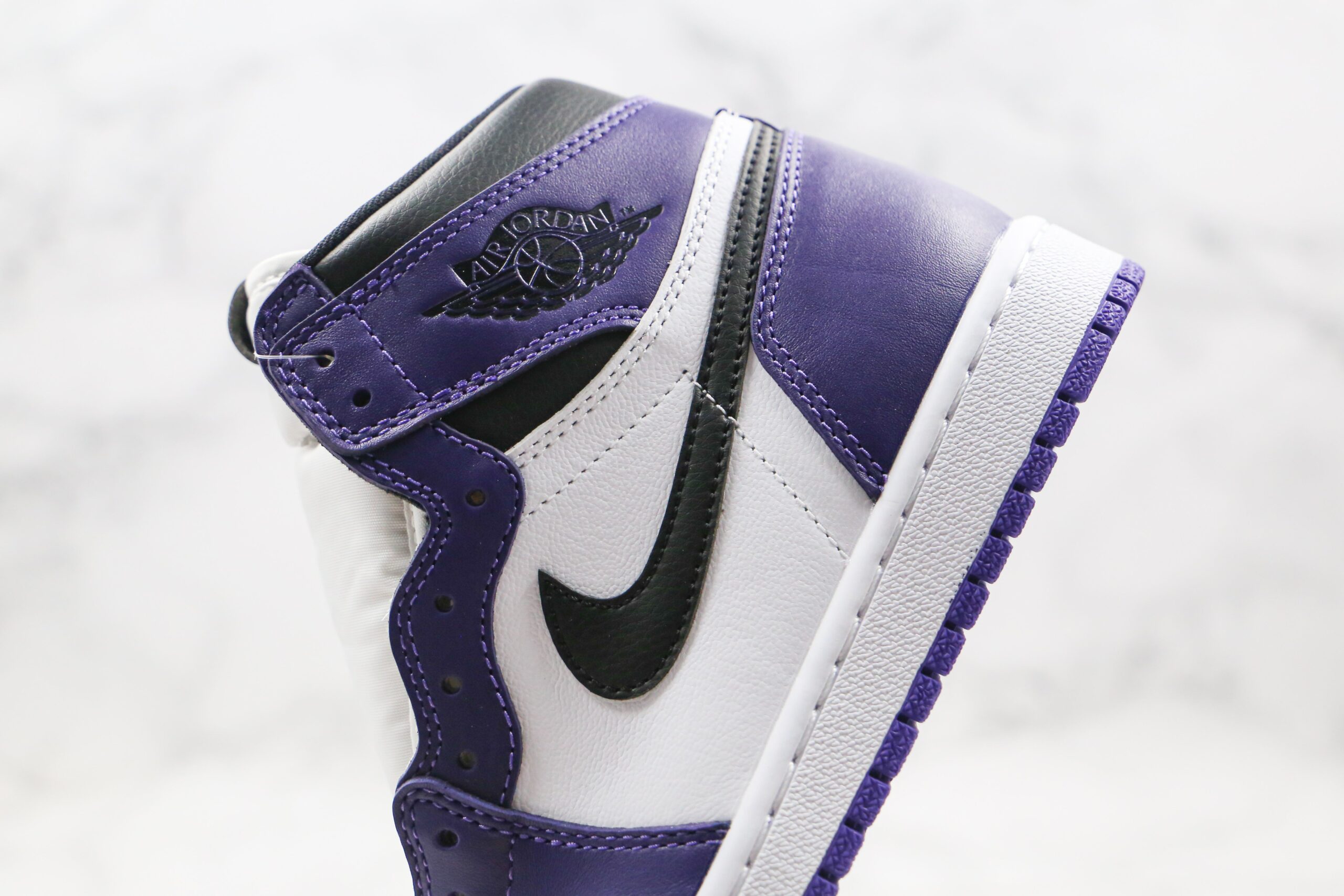 Jordan 1 Retro High Court Purple White - Imagem 6