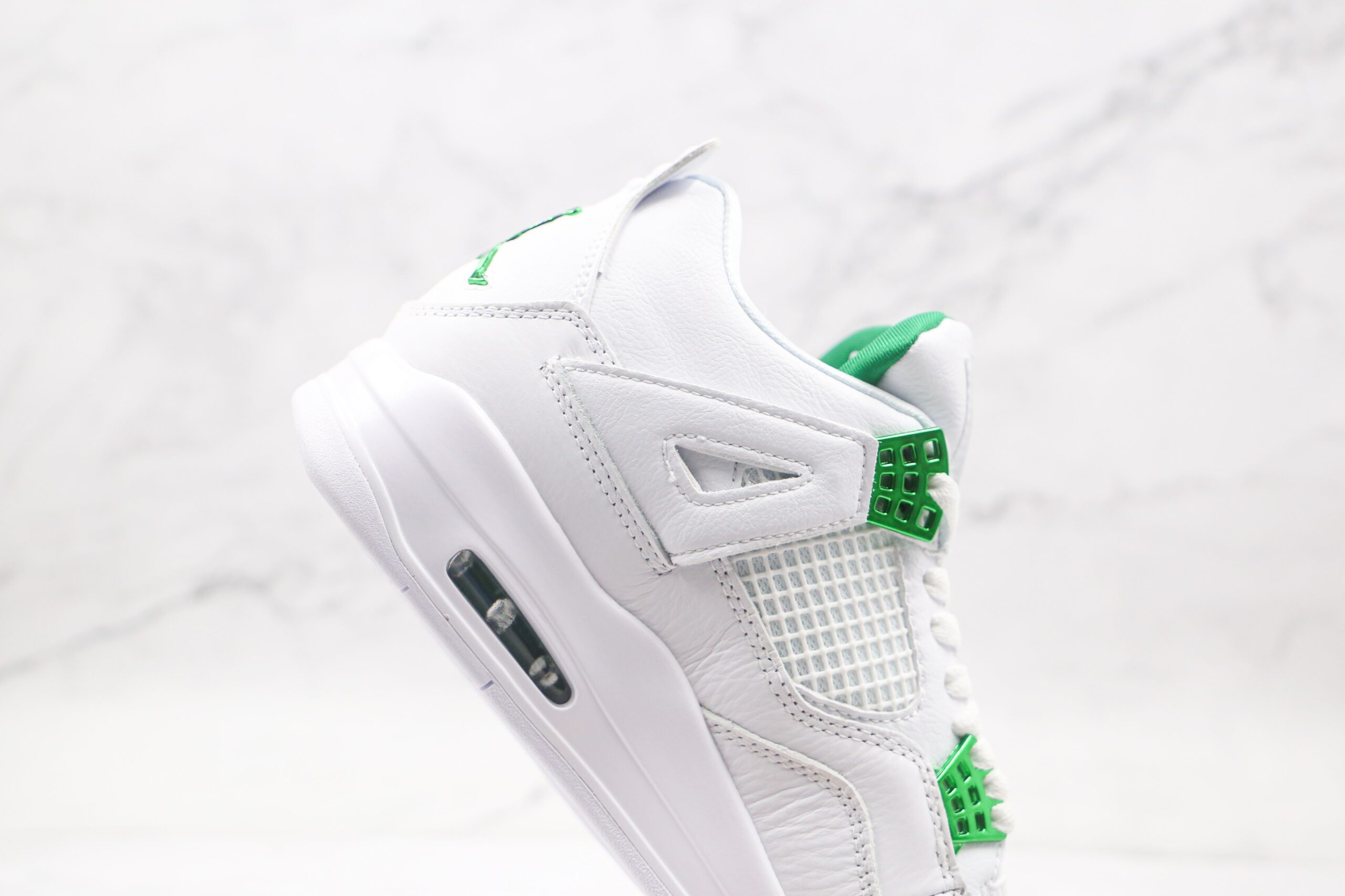 Jordan 4 Retro Metallic Green - Imagem 5
