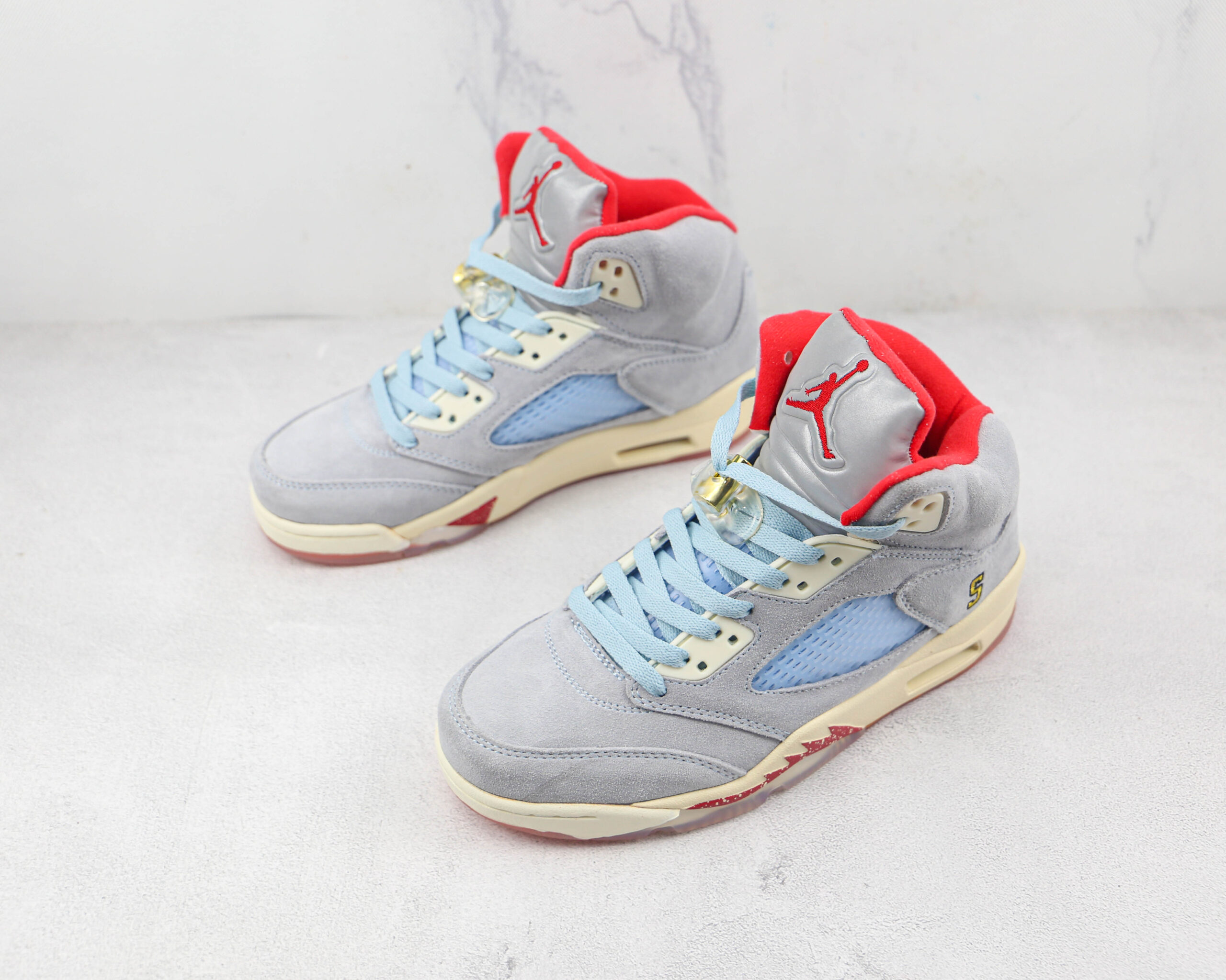 Jordan 5 Retro Trophy Room Ice Blue - Imagem 6