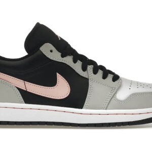Jordan 1 Low Black Grey Pink