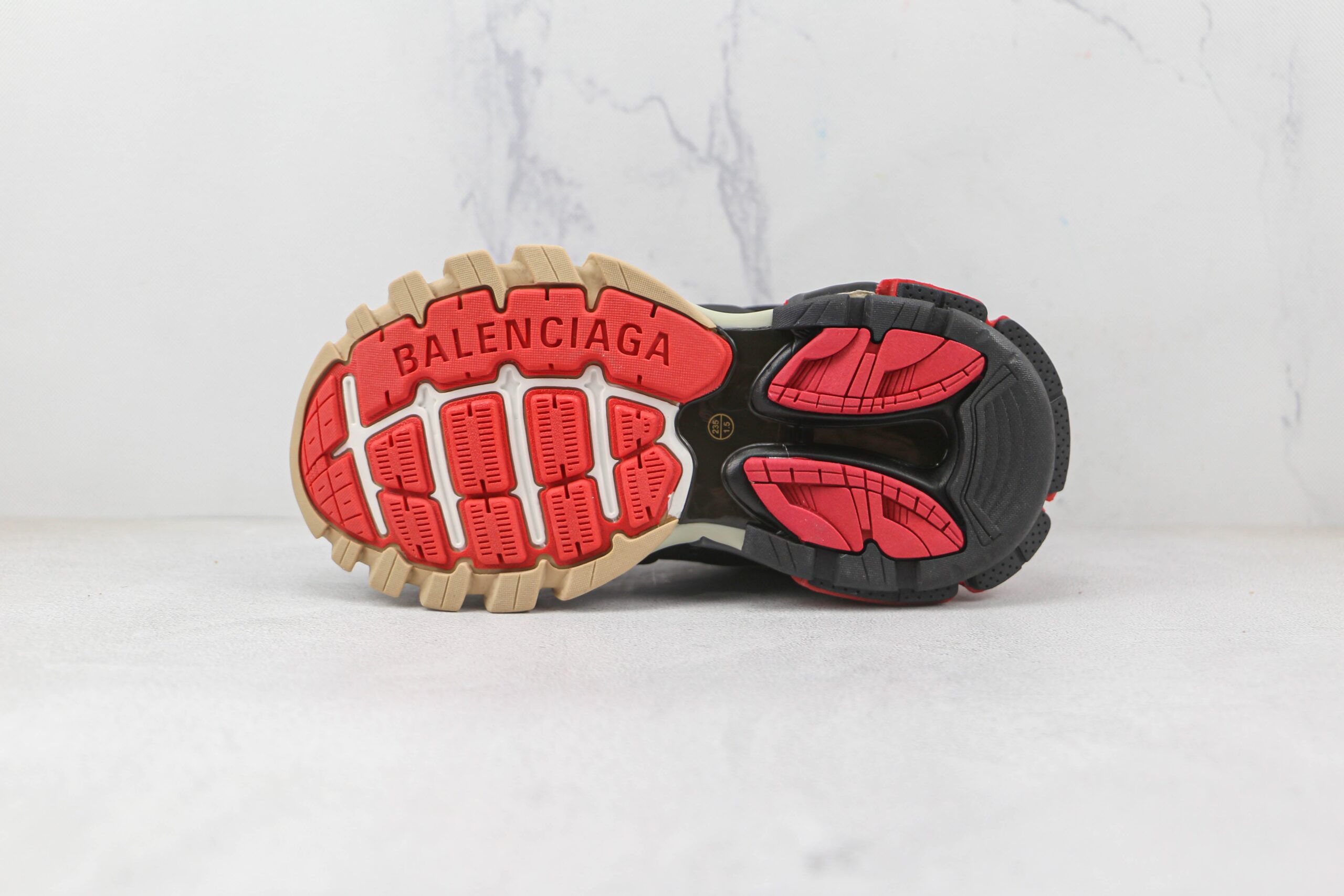 Balenciaga Track Black Grey Red - Imagem 5