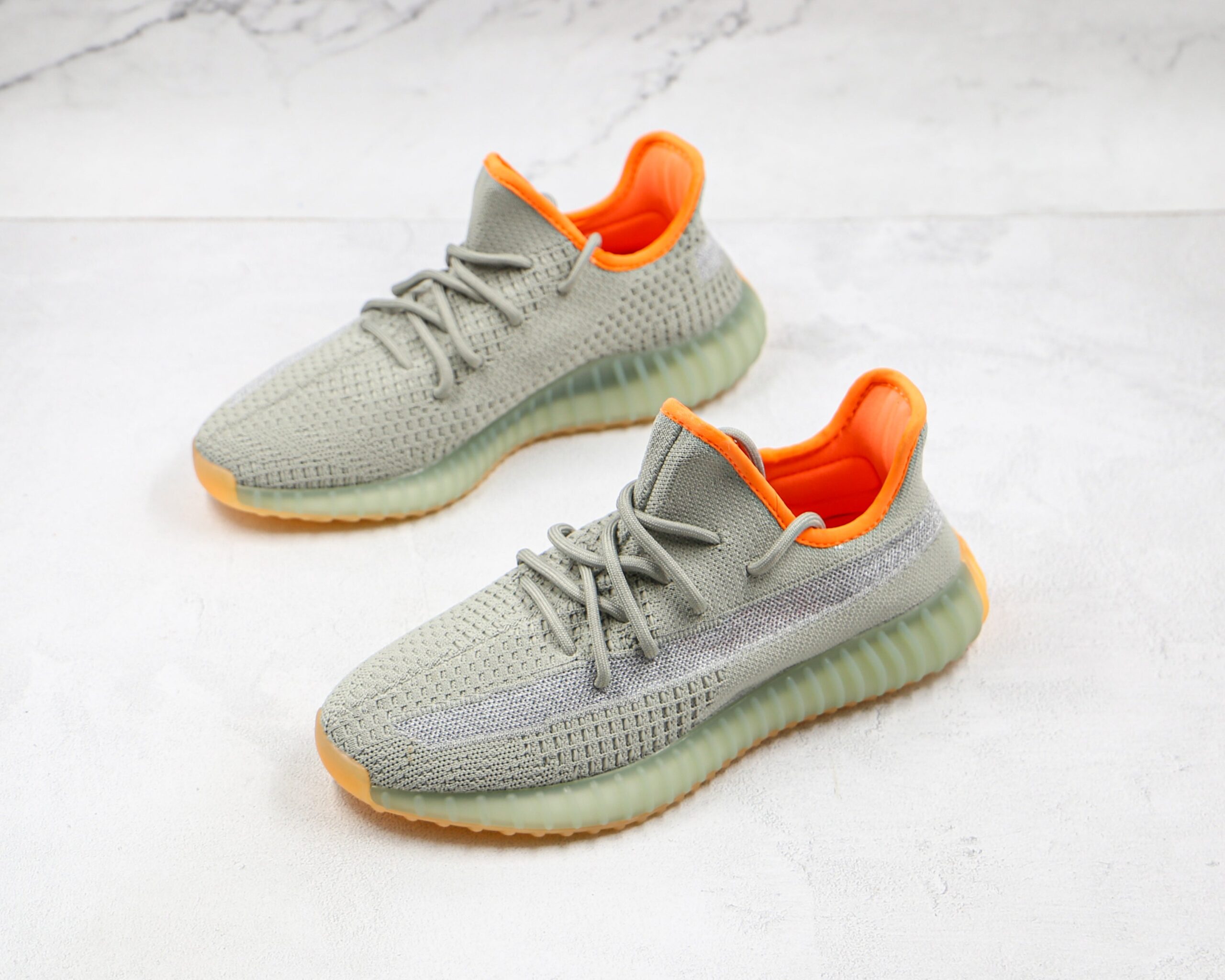 Adidas Yeezy Boost 350 V2 Desert Sage Reflective - Imagem 6