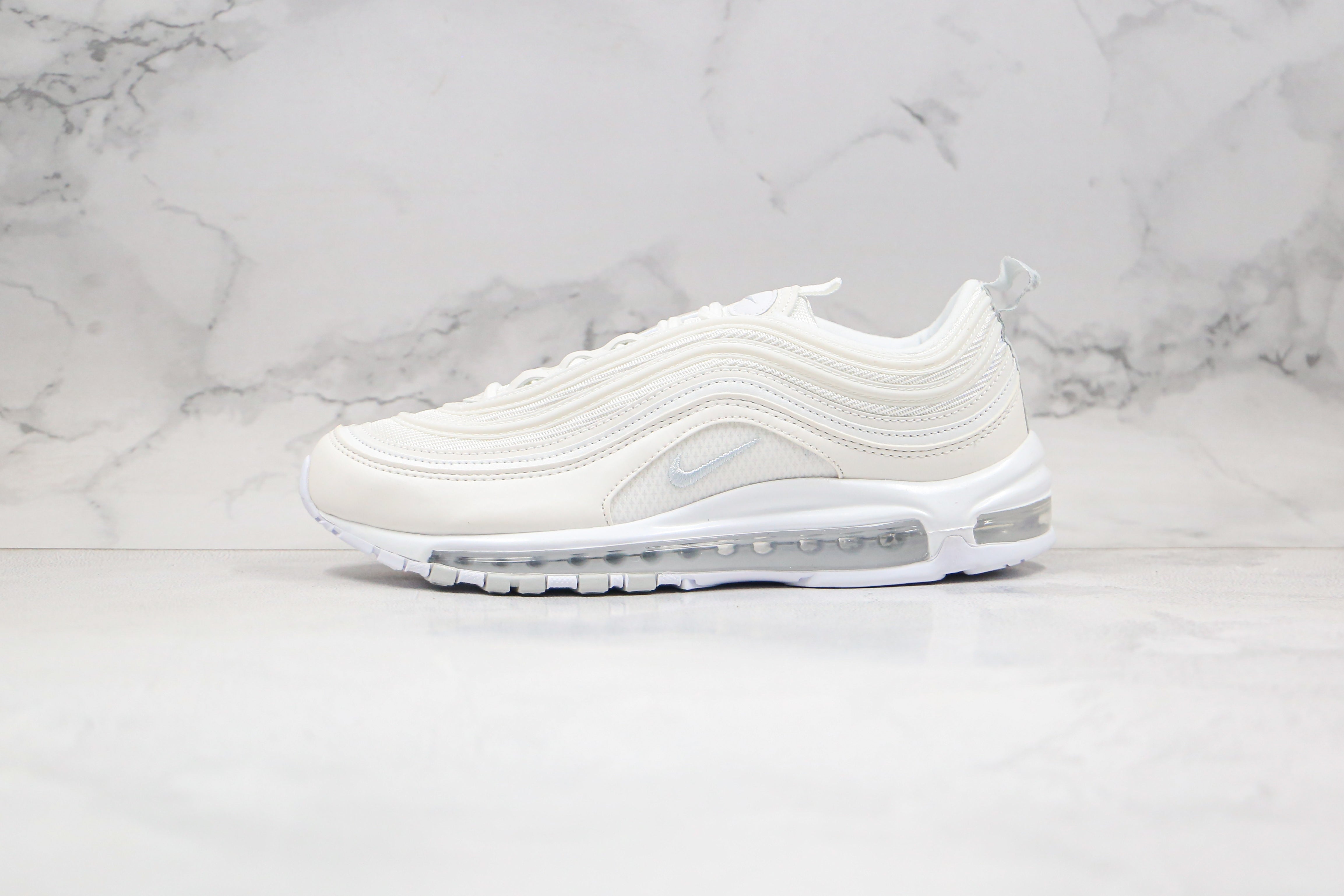 Nike Air Max 97 Triple White Wolf Grey - Imagem 2