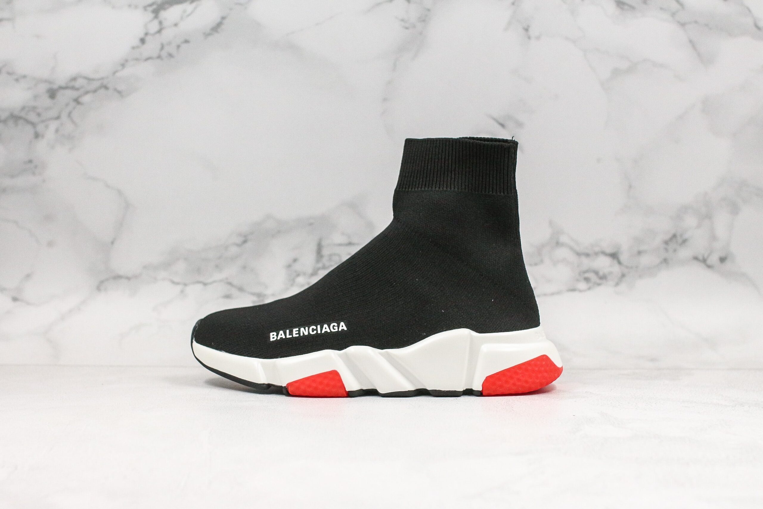 Balenciaga Speed Trainer Black Red - Imagem 2